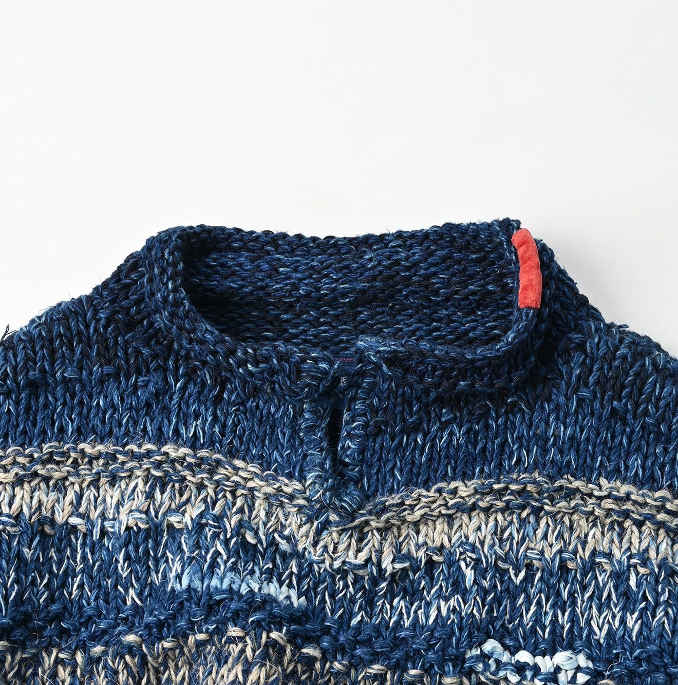 45rpm Ai Indigo Handknit Size US L / EU 52-54 / 3 - 15 Thumbnail