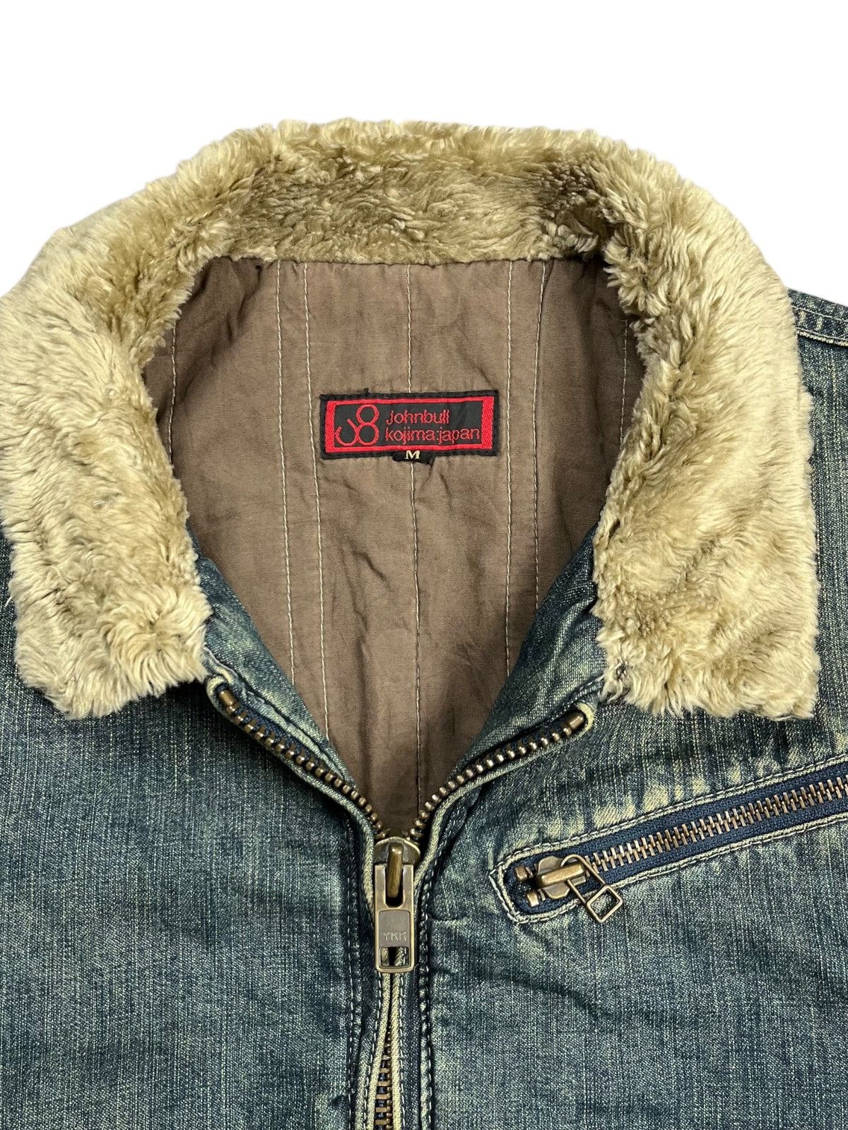 45rpm 2000s Johnbull - Apocalypse Style Mud Wash Denim Jacket Size US M / EU 48-50 / 2 - 6 Thumbnail