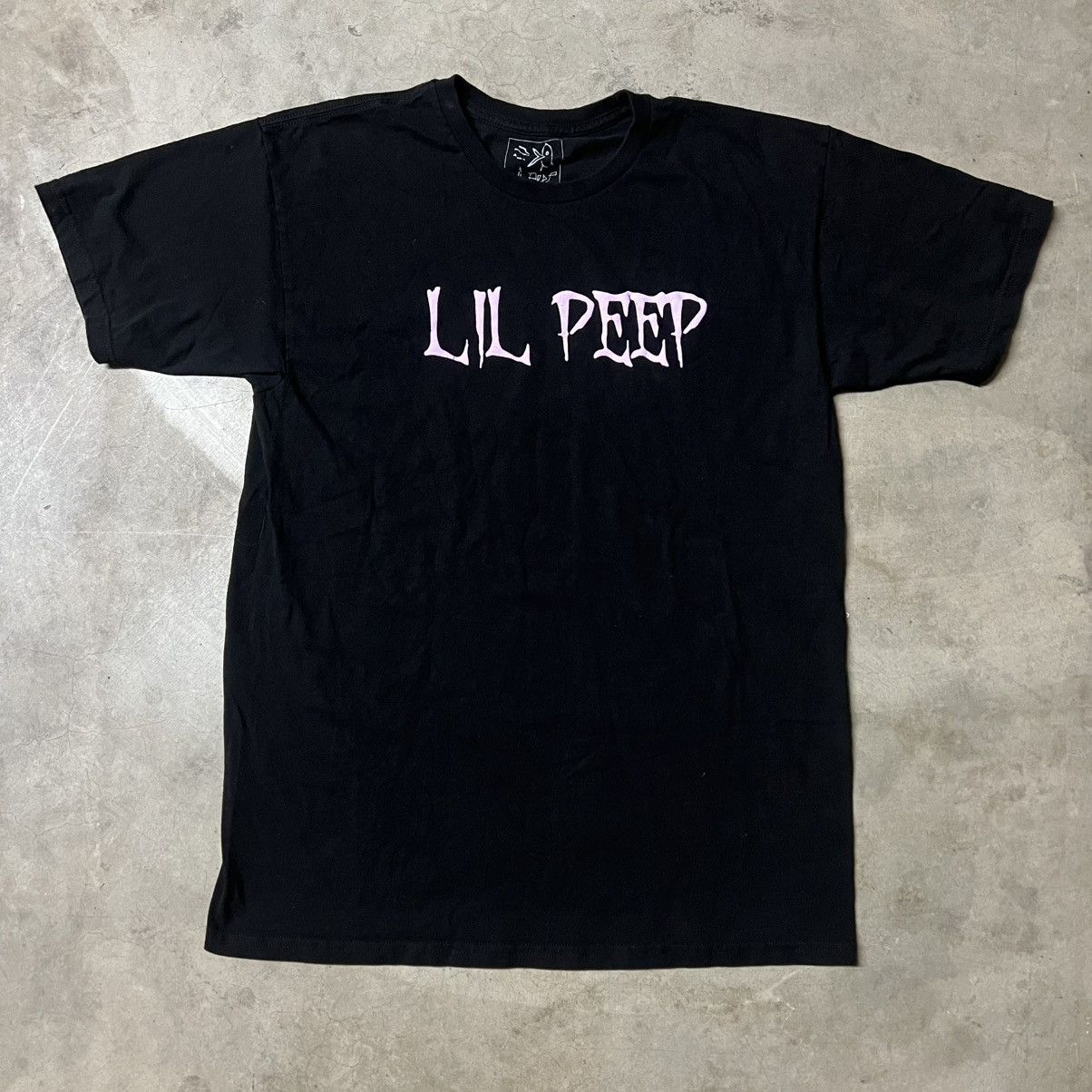 Hypebeast × Lil Peep Lil Peep “Shining Star” Puff-Print Graphic T-Shirt Size US L / EU 52-54 / 3 - 3 Thumbnail