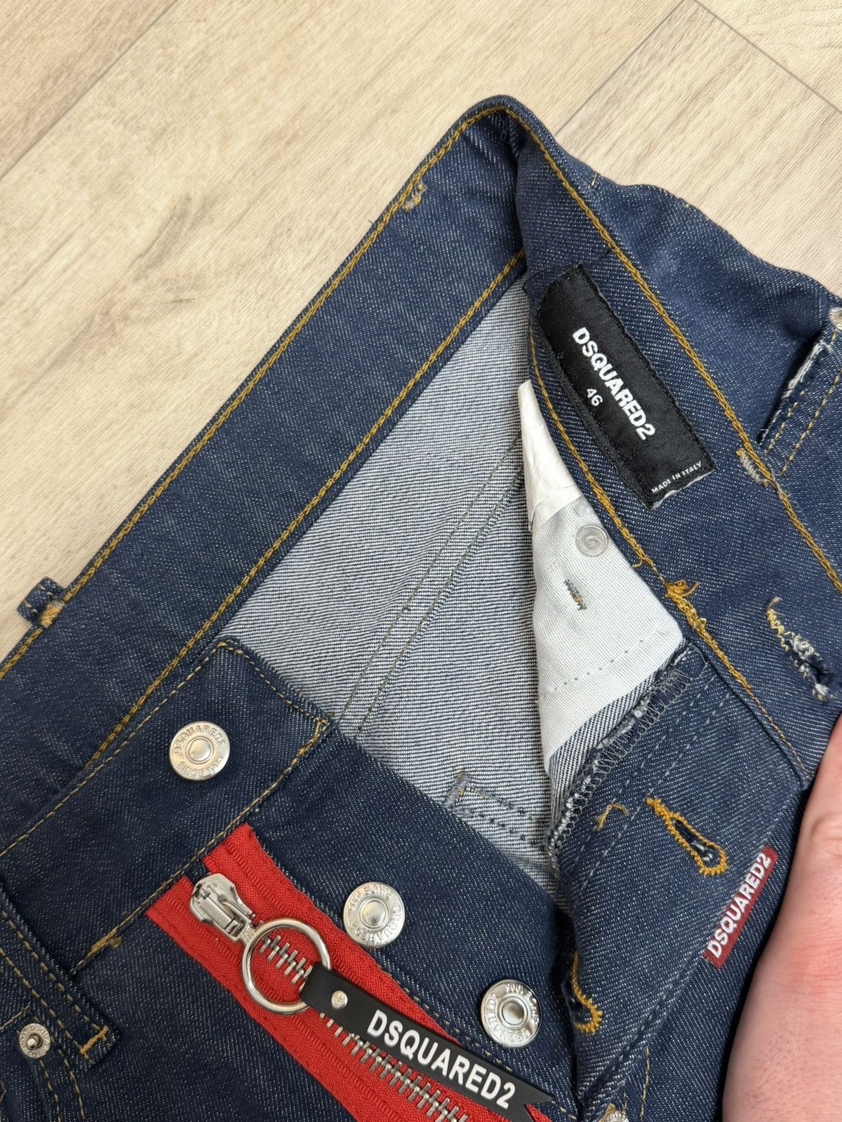 Dsquared2 Dsquared2 Paint Splash Jeans Size 46 Made in Italy Size US 32 / EU 48 - 4 Thumbnail