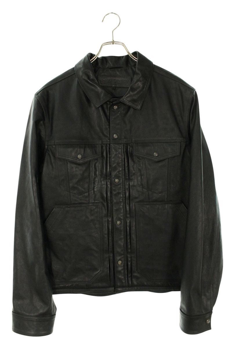 Chrome Hearts Chrome Hearts WHIPLASH Horsehide Leather Jacket Multi Size L Size US L / EU 52-54 / 3 - 1 Thumbnail
