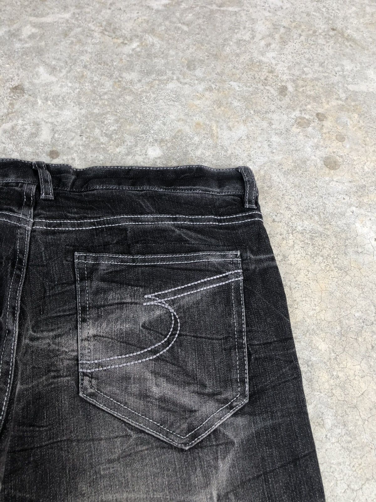 semanticdesign Japanese Semantic Design Distressed Jeans Size US 34 / EU 50 - 17 Thumbnail