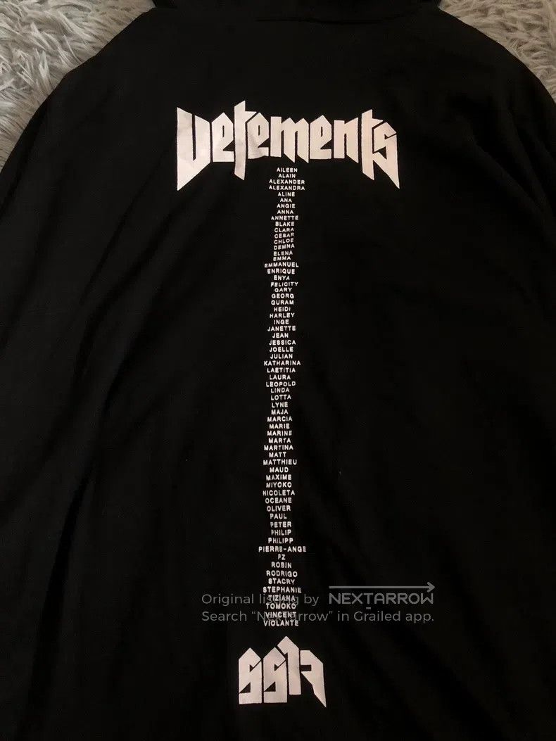 Vetements Vetements Letter logo hoodie Size US S / EU 44-46 / 1 - 5 Thumbnail