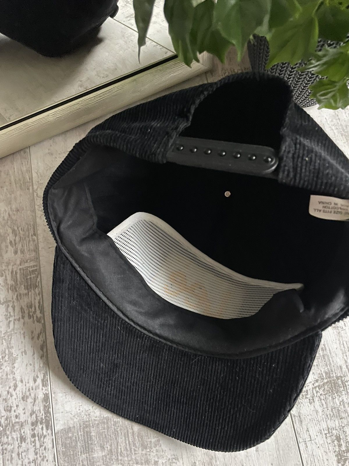 Lee × Vintage Lee Velvet Vintage 90’s Hat Cap Founded Kansas Rare Size ONE SIZE - 3 Thumbnail