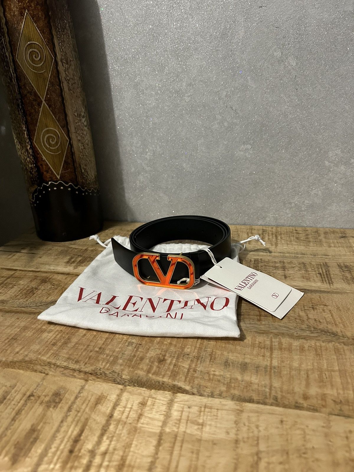 image of Valentino Garavani Belt in Black, Women's