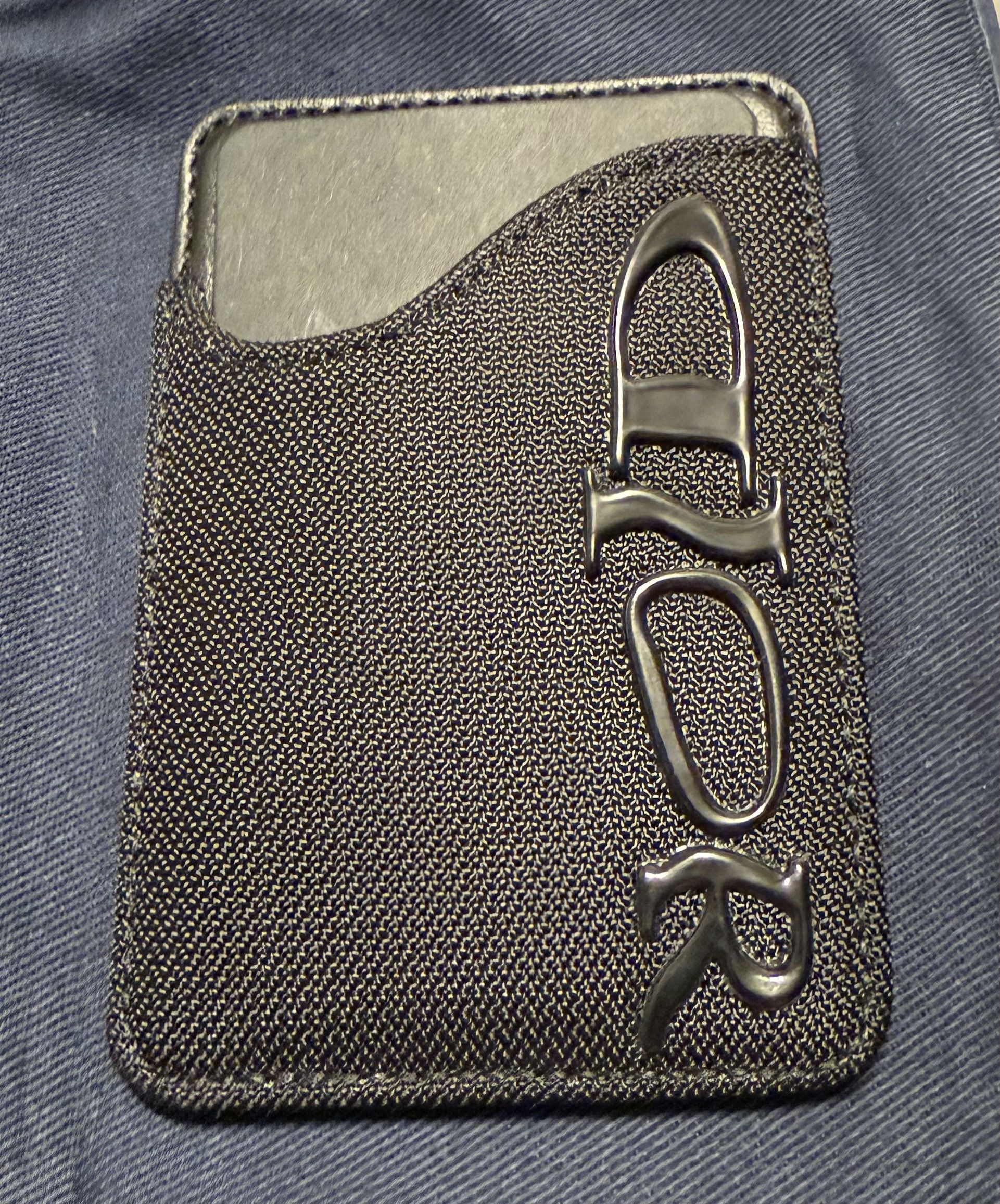 Dior Dior X Lewis Hamilton Saddle Magnetic Card Holder | Grailed
