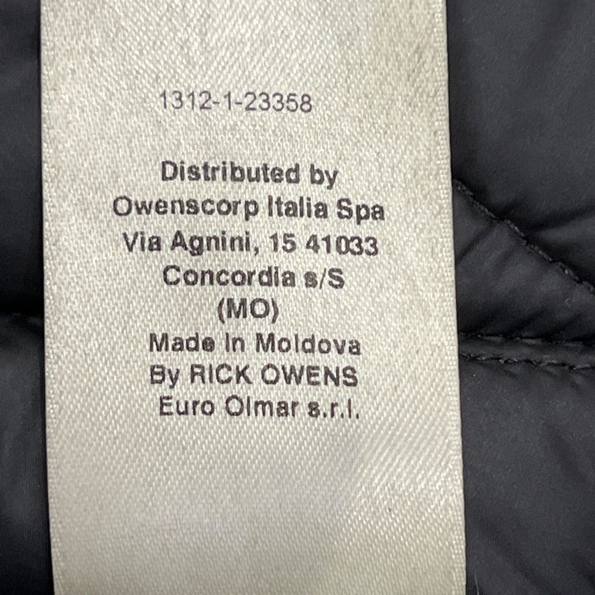 Rick Owens Drkshdw RICK OWENS DRKSHDW 2023AW Gimp Quilting Nylon Jacket Size US L / EU 52-54 / 3 - 8 Thumbnail