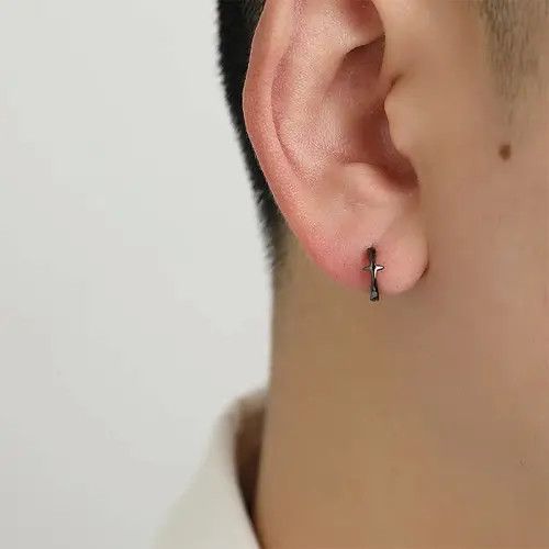 Jewelry × Vintage 100%925 silver retro punk earrings Size ONE SIZE - 3 Thumbnail