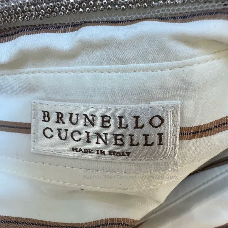 Brunello Cucinelli Brunello Cucinelli Striped Shirt Size S / US 4 / IT 40 - 4 Thumbnail