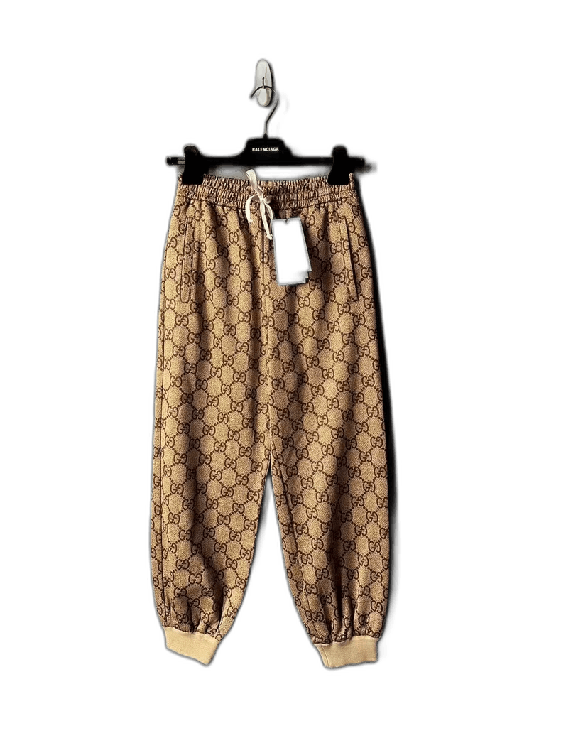Gucci Gucci Brown Printed Sweatpants Size US 26 / EU 42 - 1 Thumbnail