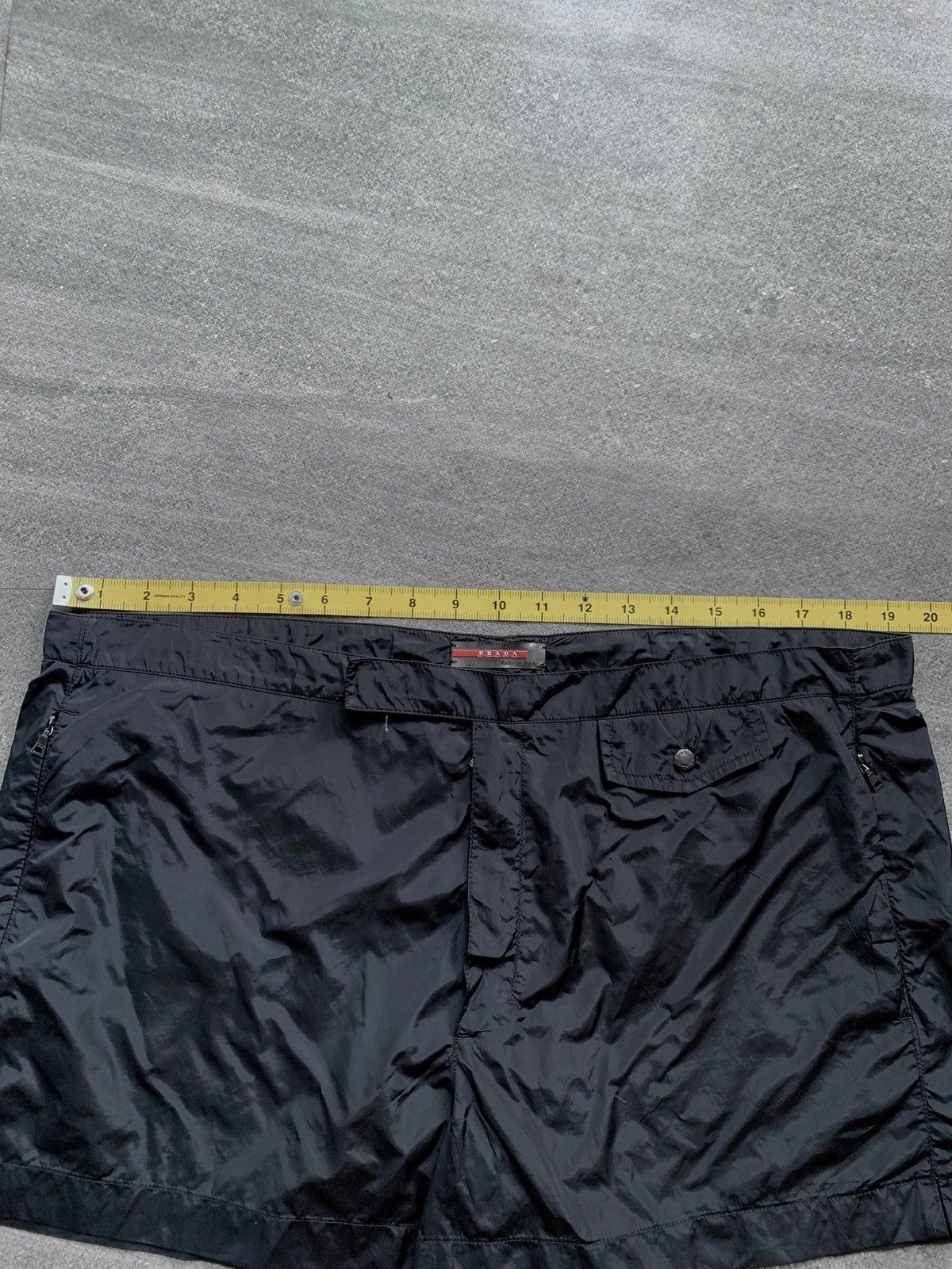 Prada FREE TAX! 2000s Red Tab Swim Trunk/Shorts Size US 36 / EU 52 - 12 Thumbnail