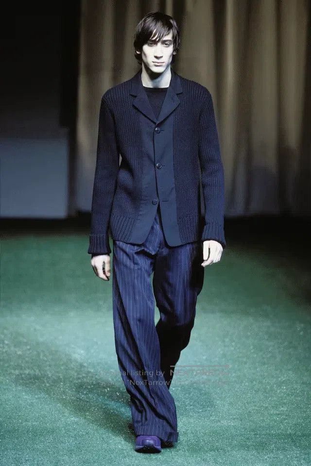 Yohji Yamamoto YOHJI YAMAMOTO Knit Jacket Size US L / EU 52-54 / 3 - 2 Thumbnail