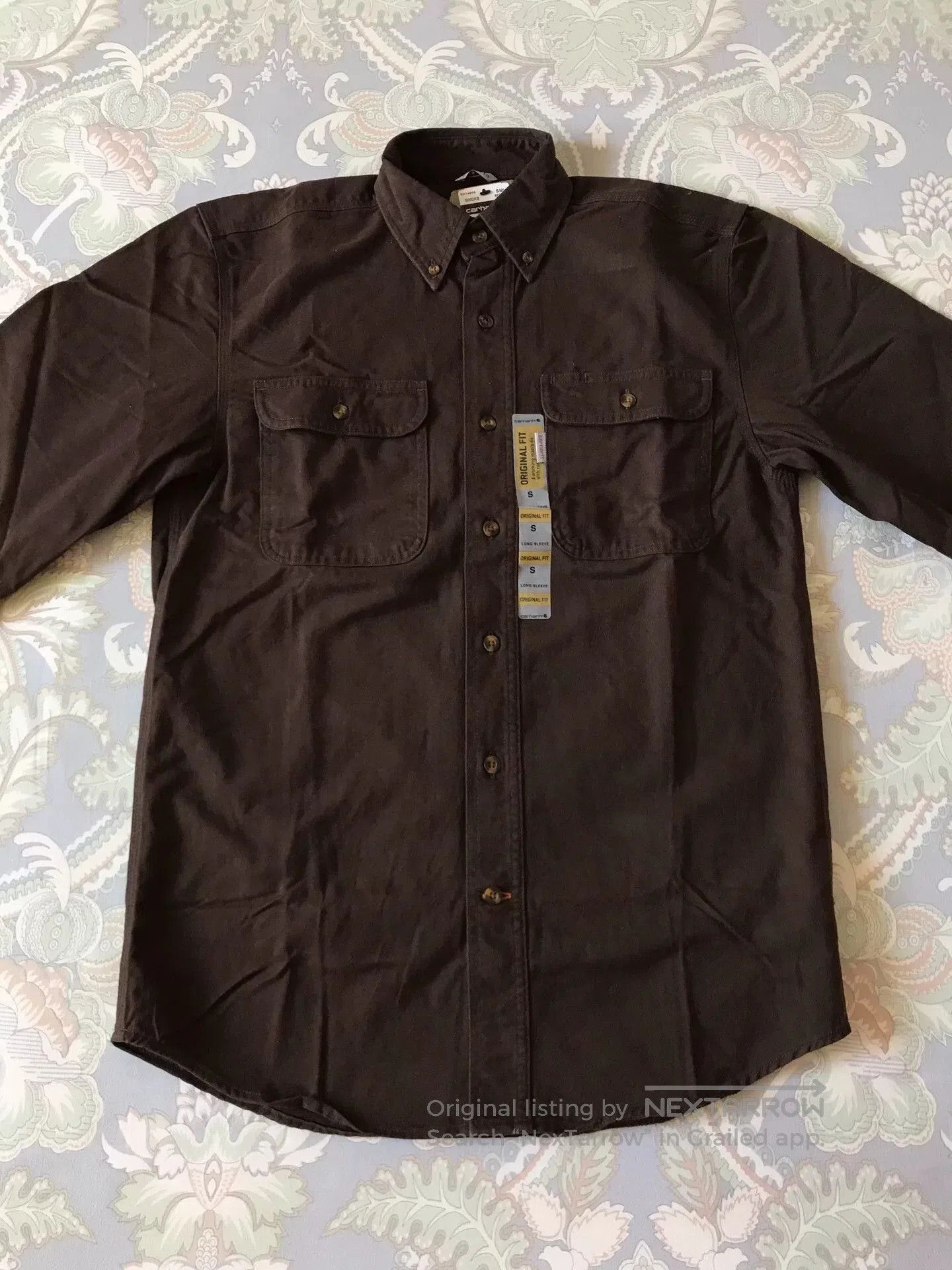 Carhartt Carhartt S09 DKB Heavy Work Shirt. Size US S / EU 44-46 / 1 - 3 Thumbnail