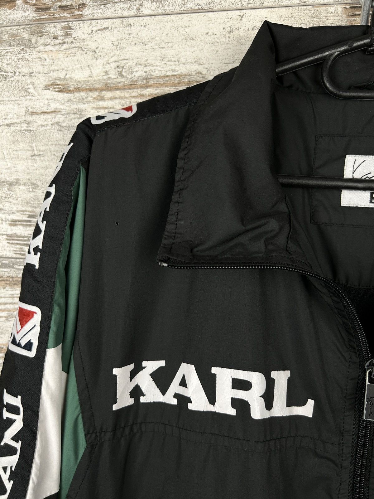 Karl Kani × Vintage Mens Vintage Karl Kani track jacket Olympic y2k rare Size US S / EU 44-46 / 1 - 6 Thumbnail