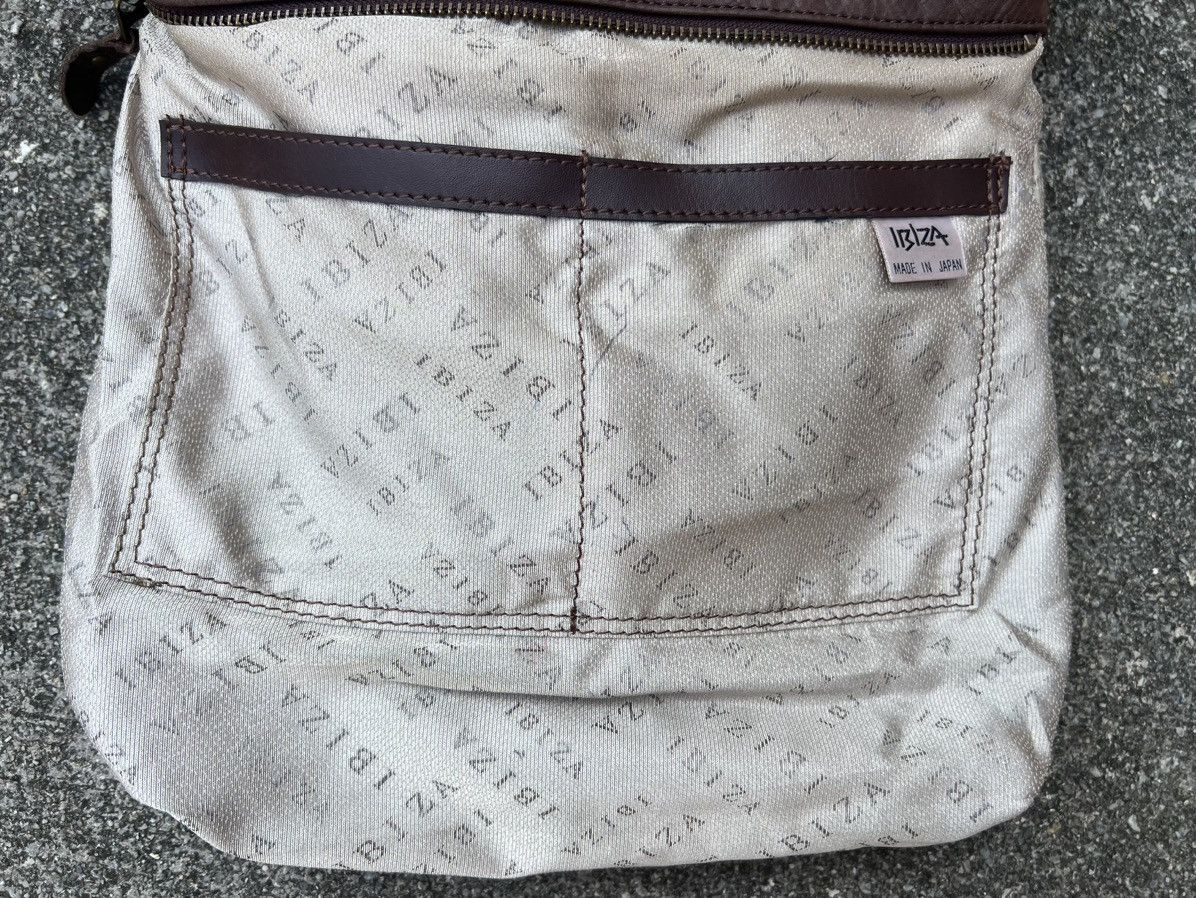 Leather VTG Ibiza Japan Patina Hybrid Leather Sling Bag Size ONE SIZE - 19 Thumbnail