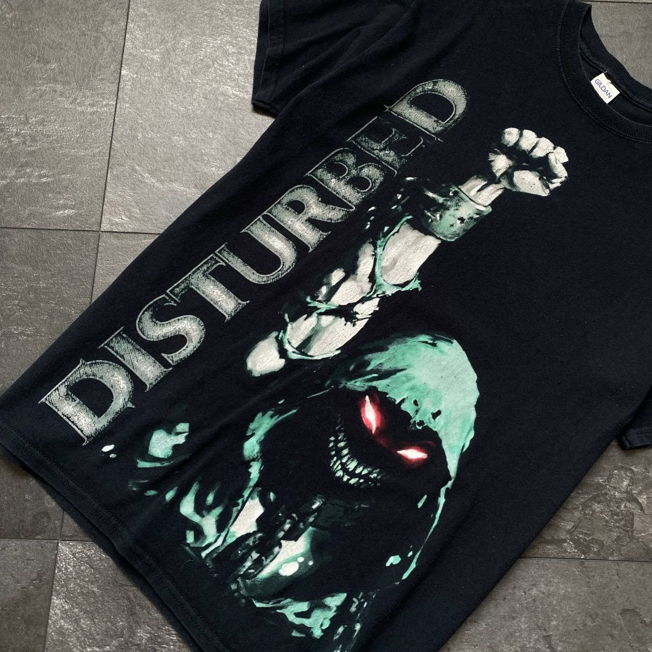 Vintage Vintage Disturbed Band Tee Size US M / EU 48-50 / 2 - 2 Thumbnail