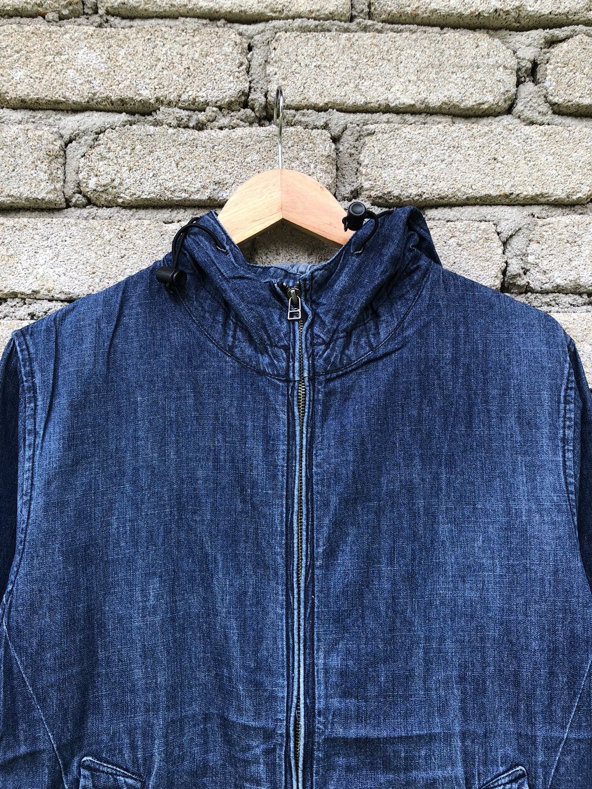 Vintage Vintage Japanese Brands Global Work Fullzipper Denim Jacket Size US L / EU 52-54 / 3 - 5 Thumbnail