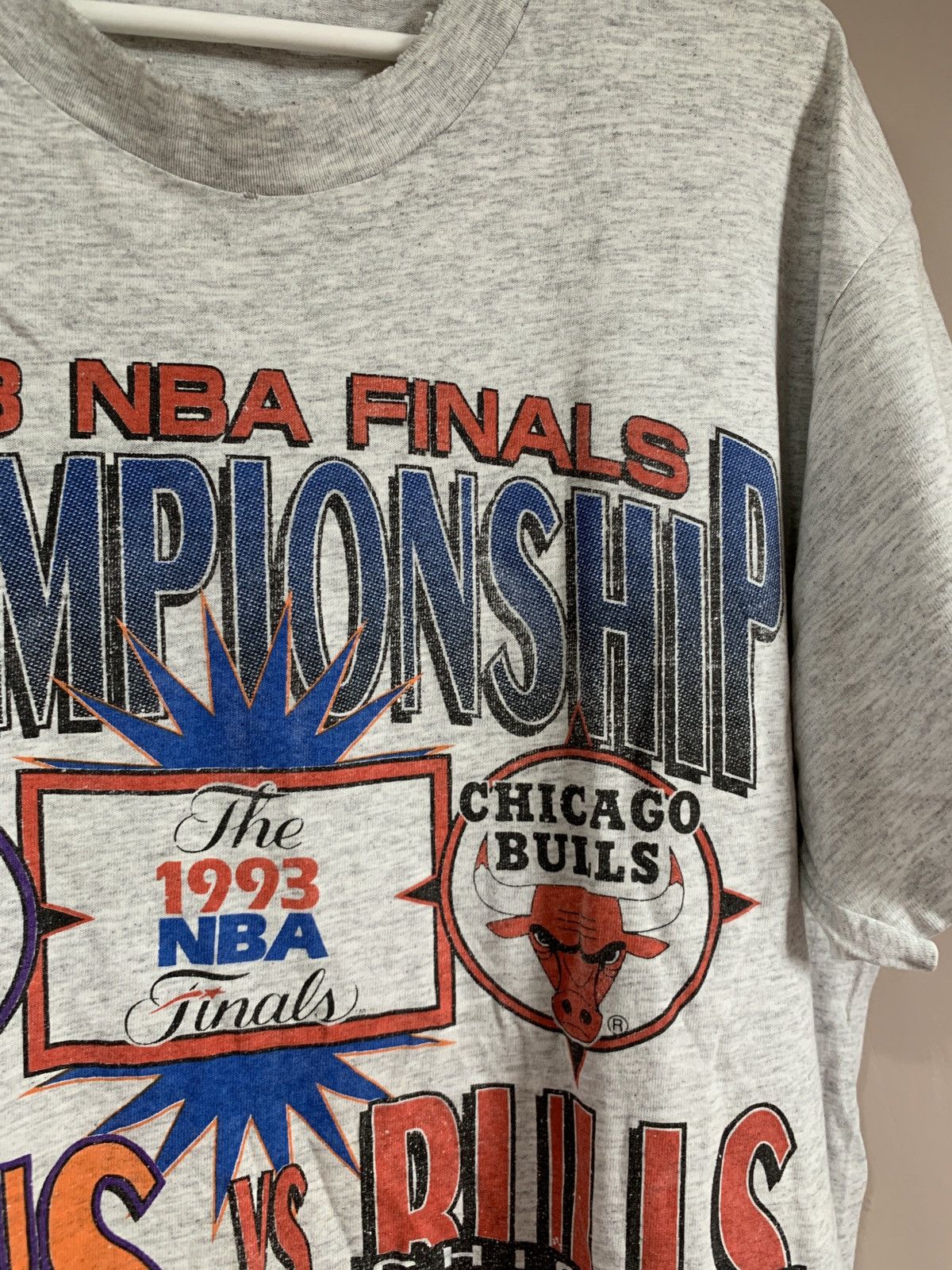NBA × Vintage Phoenix Suns 1993 Vintage NBA T Shirt Retro Basketball Sz M Size US M / EU 48-50 / 2 - 6 Thumbnail