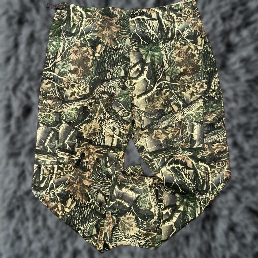 Vintage VINTAGE Cabela's Pants Mens 46x33 Camouflage Hunting Cargo Seclusion 3D Camo Adjustable Size US 30 / EU 46 - 1 Thumbnail