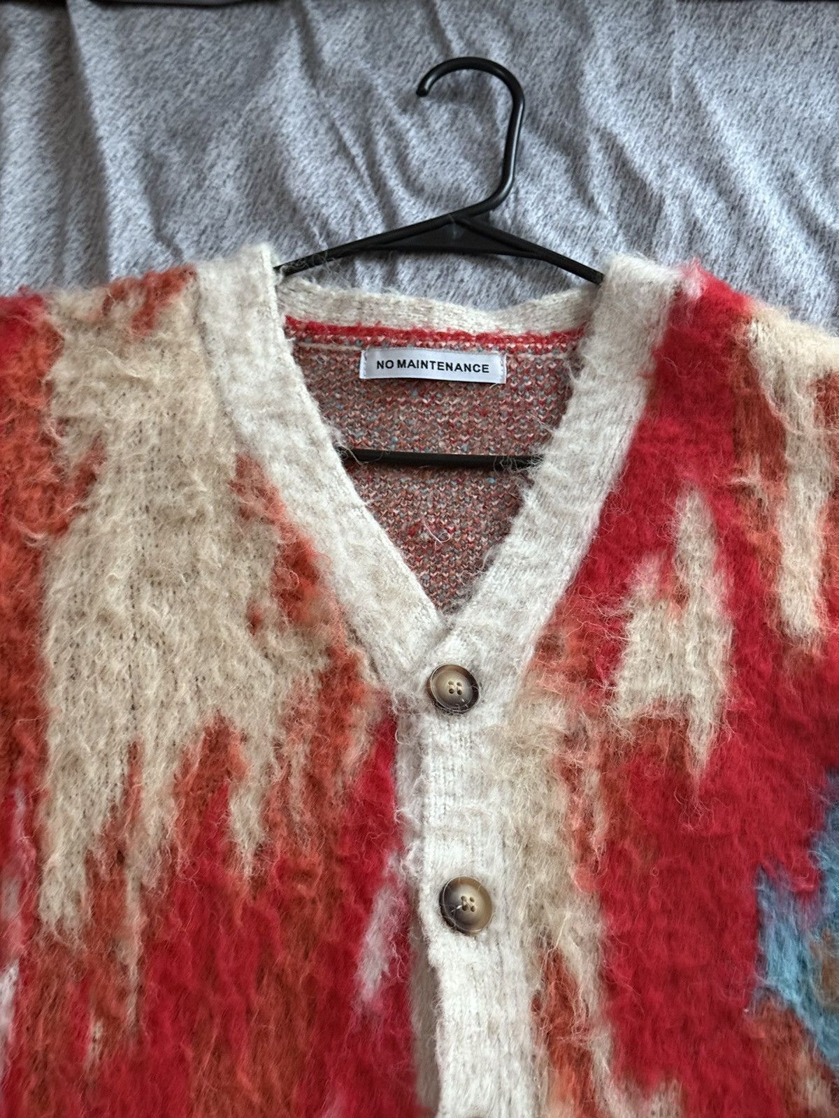 No Maintenance × Vintage No Maintenance Still Shag Cardigan Size US M / EU 48-50 / 2 - 2 Thumbnail