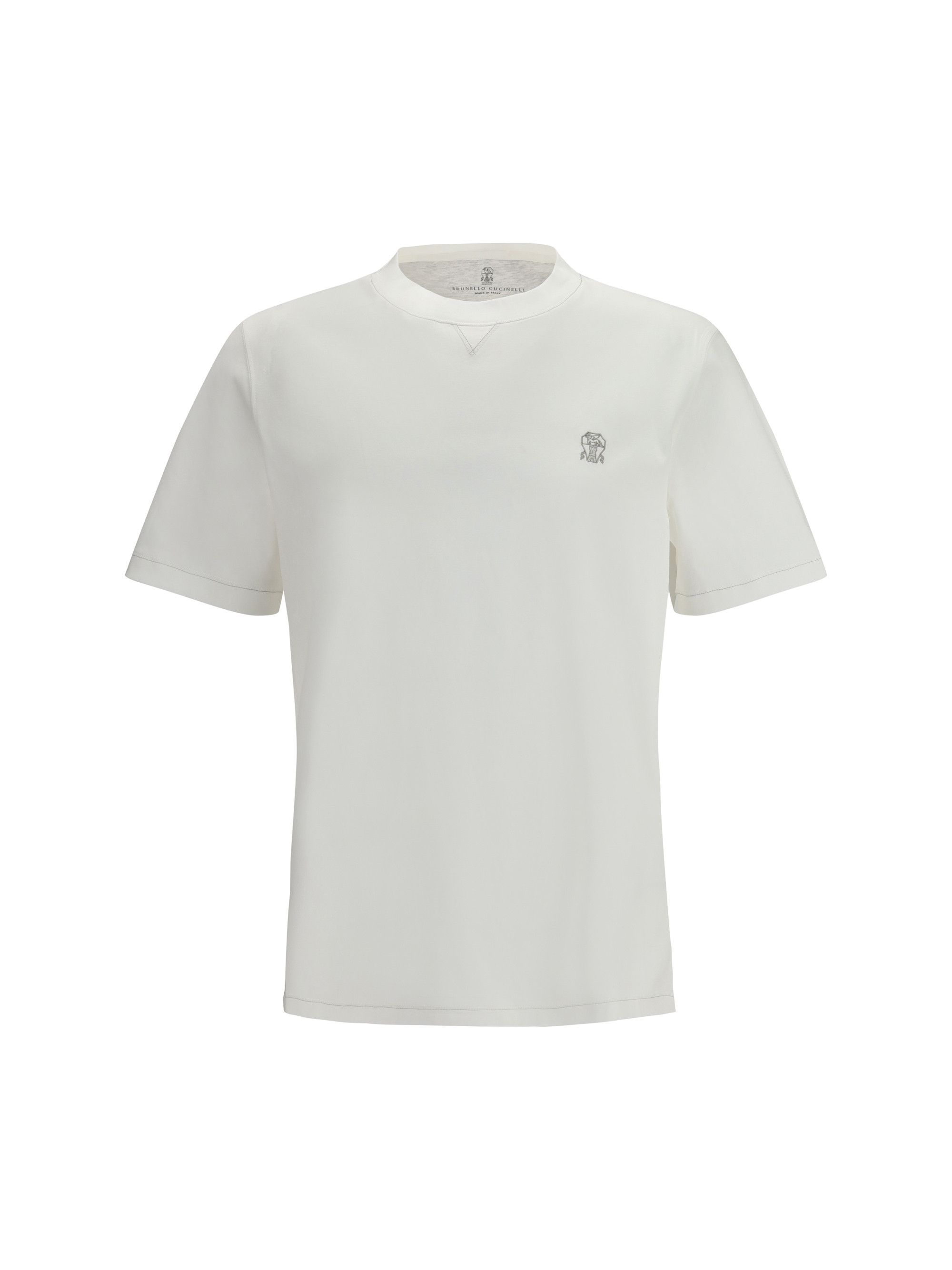 Brunello Cucinelli Cotton T-shirt Size US S / EU 44-46 / 1 - 1 Thumbnail