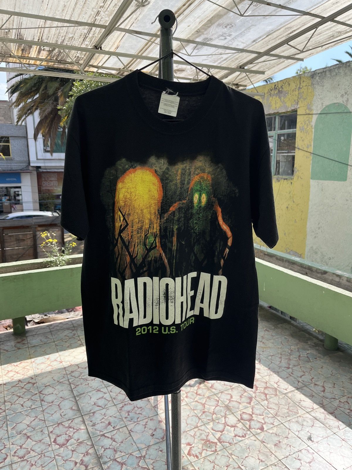 Band Tees Radiohead The King of Limbs 2012 U.S Tour Size US M / EU 48-50 / 2 - 1 Thumbnail