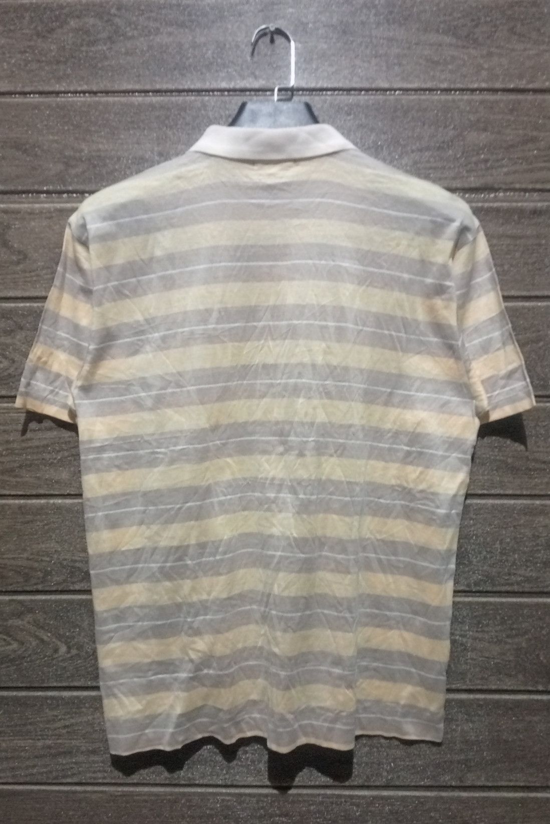 Christian Dior Monsieur Christian Dior Monsiuer Stripe Polo Shirt Size US L / EU 52-54 / 3 - 3 Thumbnail