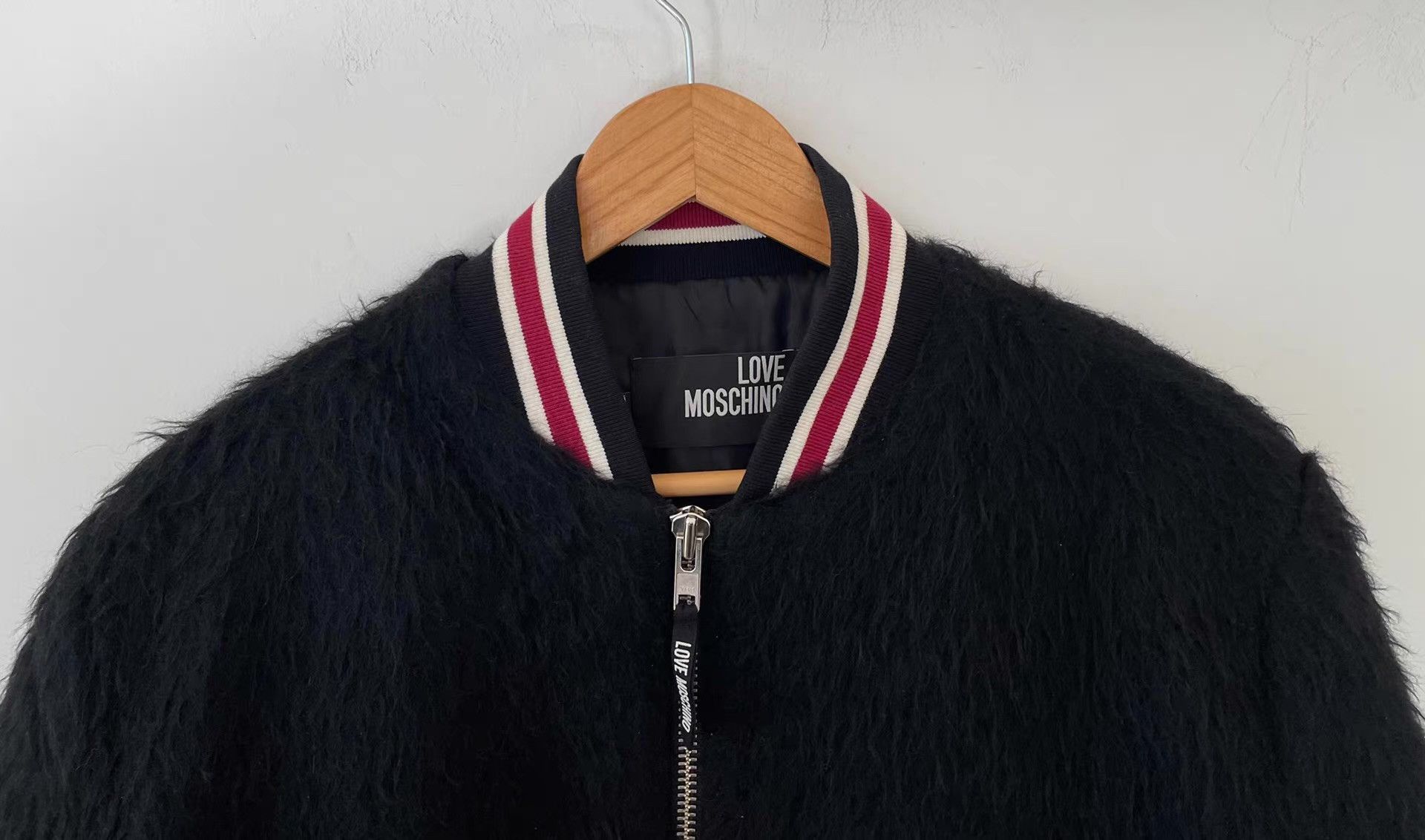Moschino Love Moschino Men's Wool Baseball Jacket Ｑ21 Size US M / EU 48-50 / 2 - 6 Thumbnail