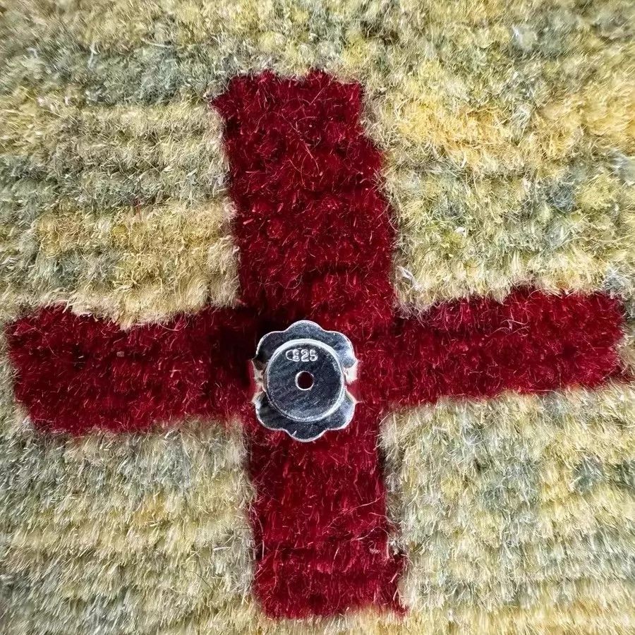 Ma+ maurizio amadei m.a+ cross earrings new 25w Size ONE SIZE - 4 Thumbnail