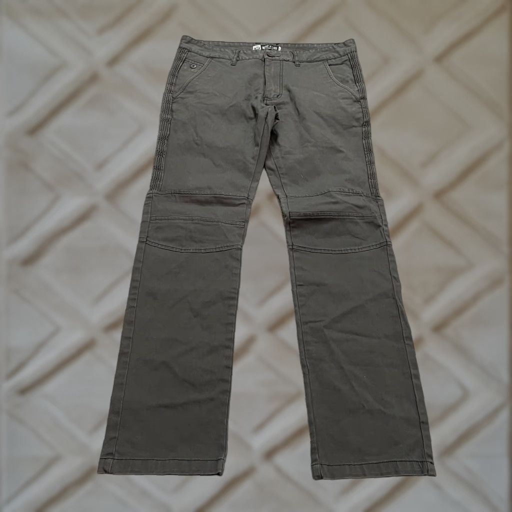 Vintage XIOS Chino Pants Men's 32x30 Dark Gray Casual Outdoor Straight Leg Size US 32 / EU 48 - 1 Thumbnail