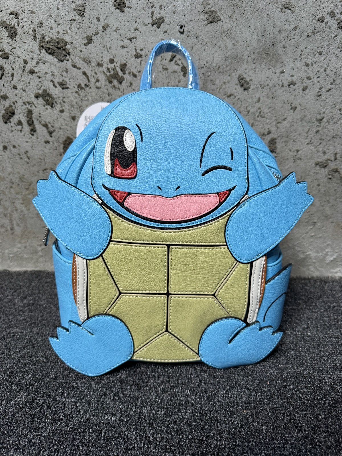 Loungefly Stranger Things Chibi Mini Backpack Eleven Demogorgon Blue Loungefly Stranger Things Demogorgon Mini Backpack SDCC 2022  main image 2