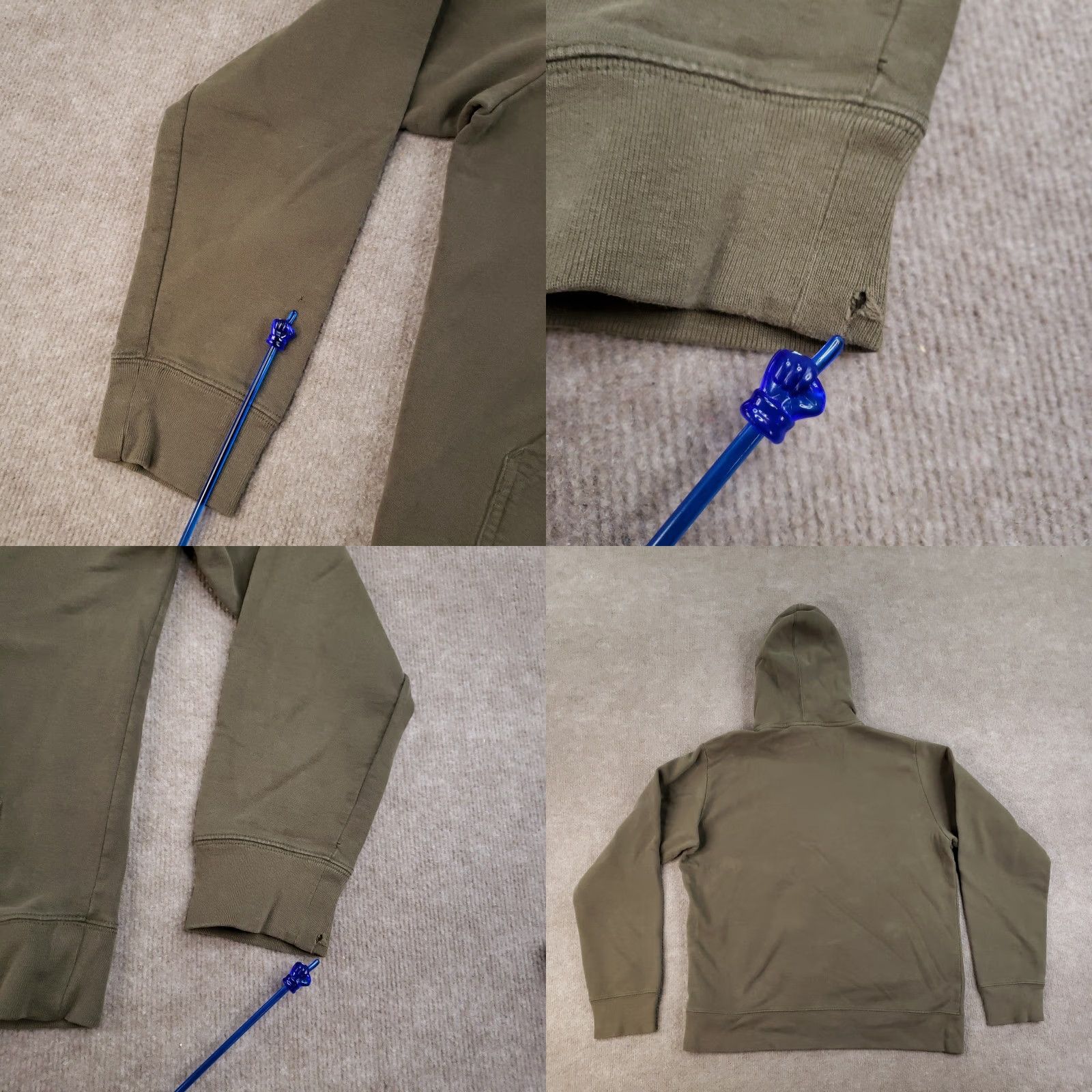 The North Face The North Face Hoodie Mens M Green Pullover Hooded Pockets Outdoor Vintage: No Size US M / EU 48-50 / 2 - 9 Thumbnail