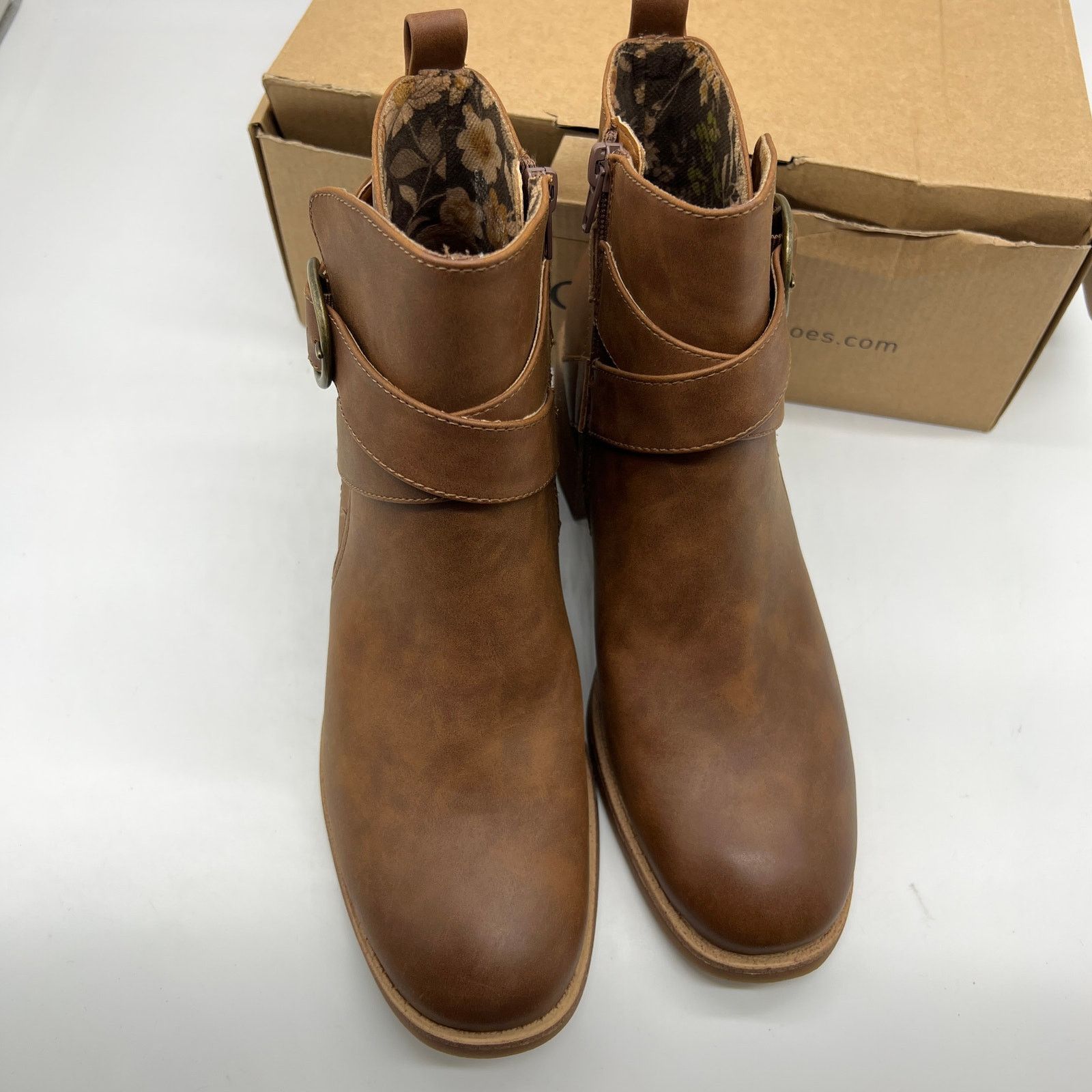 Other BOC by Born Womens Foxy Stacked Heel Booties Size 9M Size US 9 / IT 39 - 11 Thumbnail