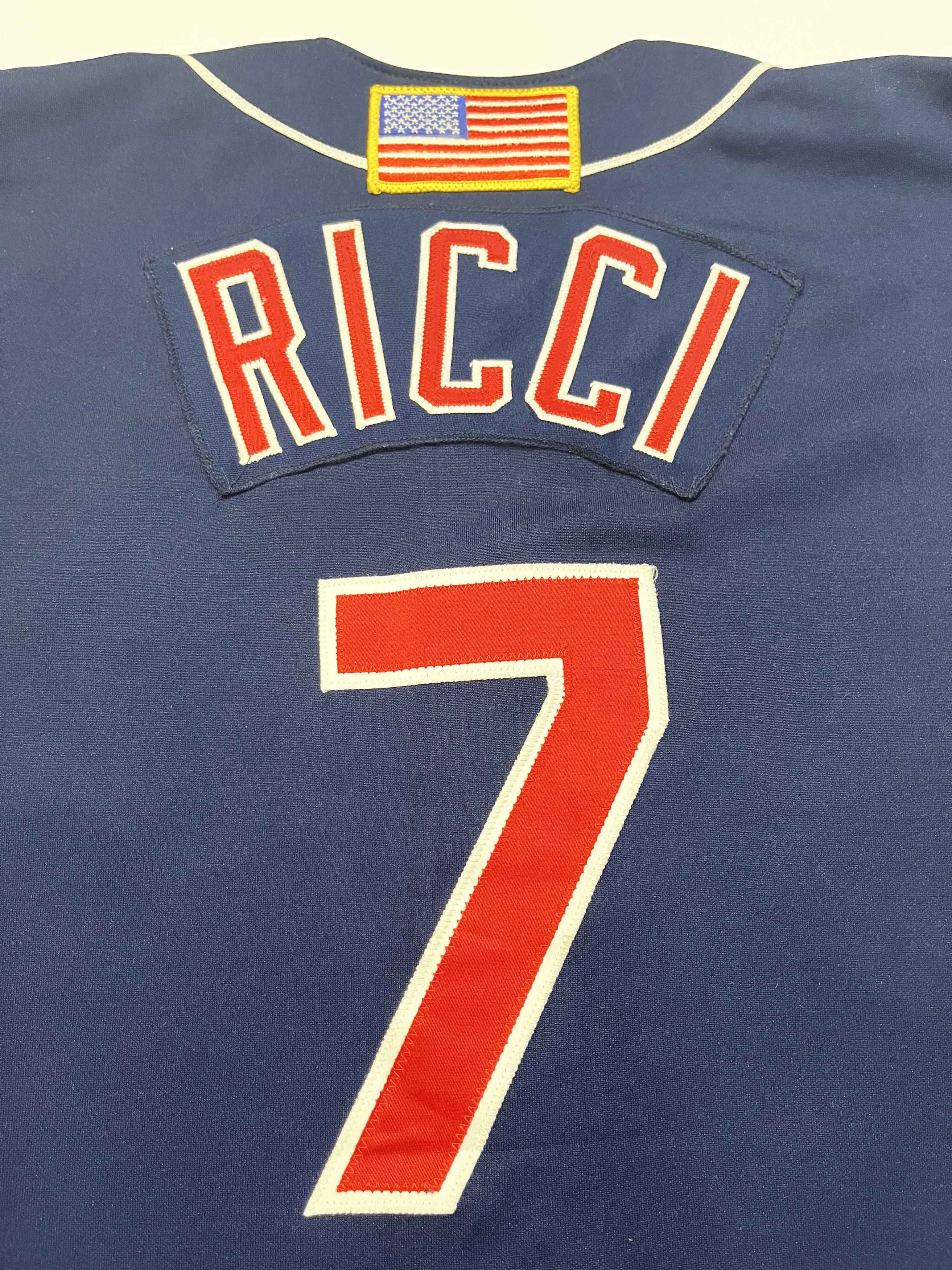 Russell Athletic Russell 2001 MLB Cleveland Indians RICCI #7 Team Jersey Size US M / EU 48-50 / 2 - 7 Thumbnail
