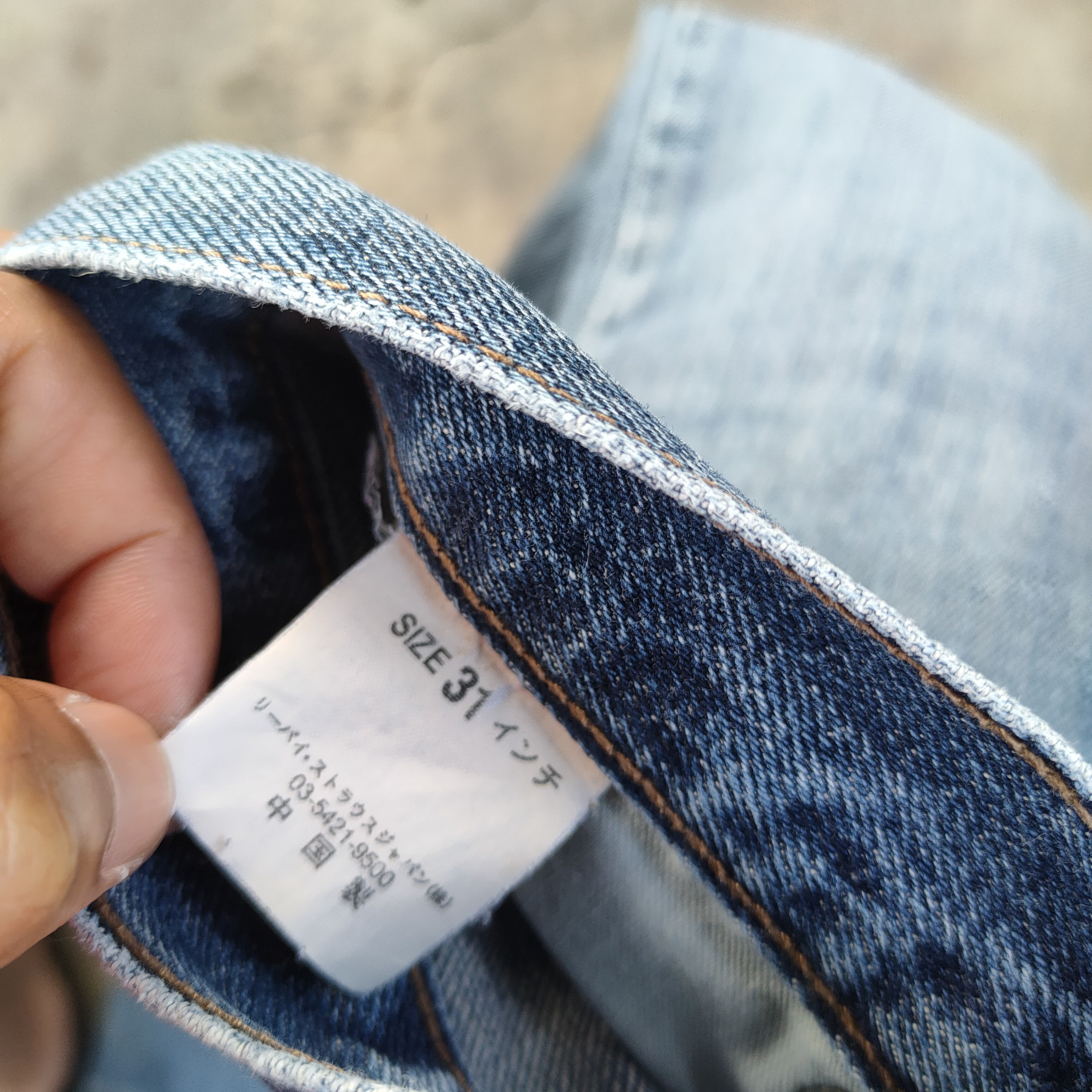 Levi's W30 VINTAGE LEVI'S 533 FADED RIPPED DENIM JEAN PANTS Size US 30 / EU 46 - 12 Thumbnail