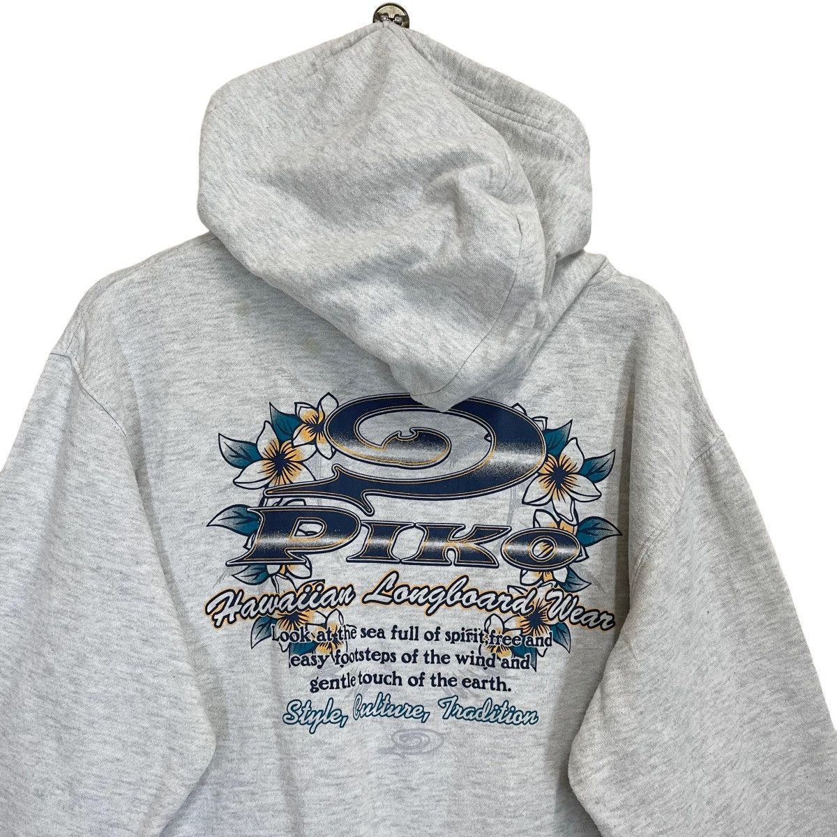 Billabong × Japanese Brand Vintage Piko Surf Hawaiian Longboard Wear Pullover Hoodies Size US L / EU 52-54 / 3 - 4 Thumbnail