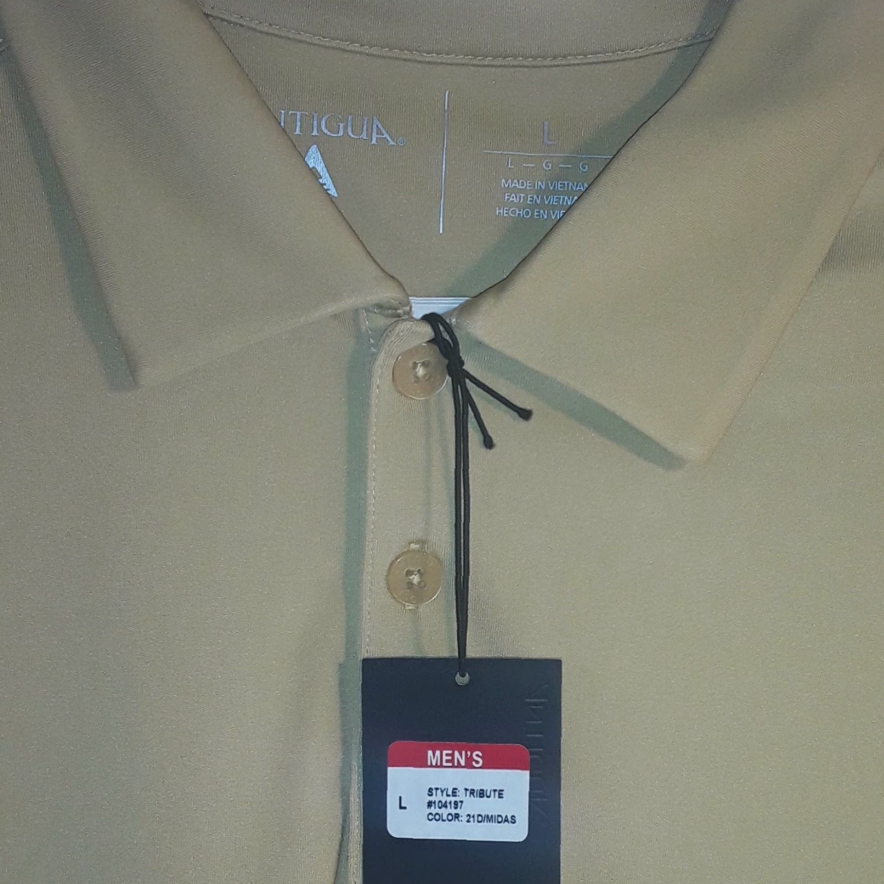 Mango ANTIGUA SHIRT Mens COLLARED 24 x 32 fast dry Mango Cabernet Midas SS Polo NWT Size L / US 10 / IT 46 - 7 Thumbnail