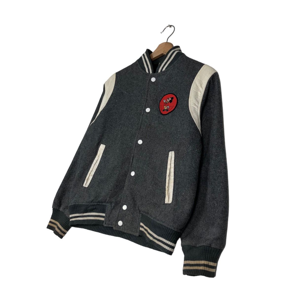 Cartoon Network 🔥Vintage Bombet Jacket Mickey Mouse Walt Disney Big Logo Size US S / EU 44-46 / 1 - 2 Thumbnail