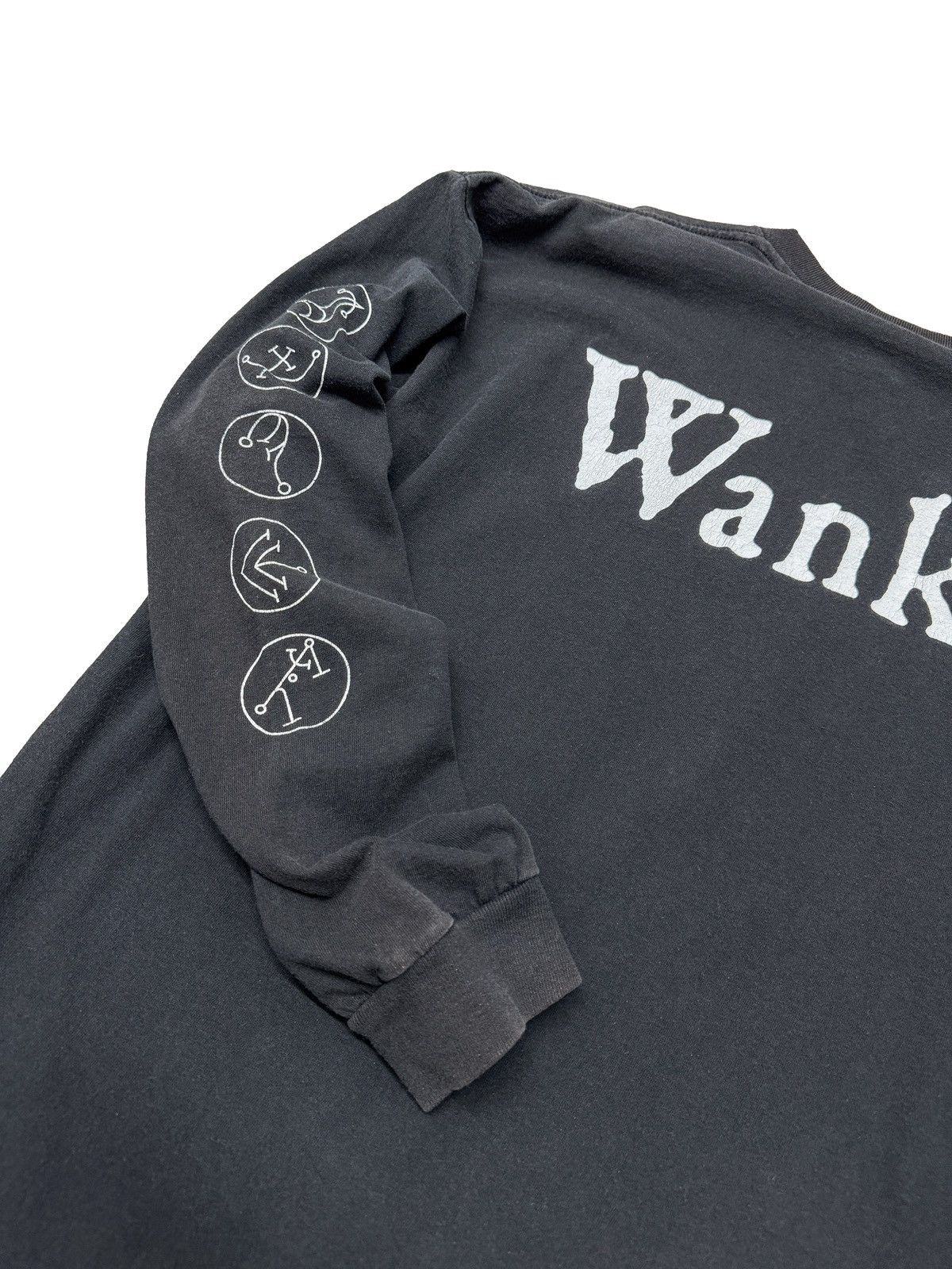 Band Tees × Designer × Vintage 1999 Cradle Of Filth “Wanker” Metal Long Sleeve T-Shirt Size US XL / EU 56 / 4 - 6 Thumbnail