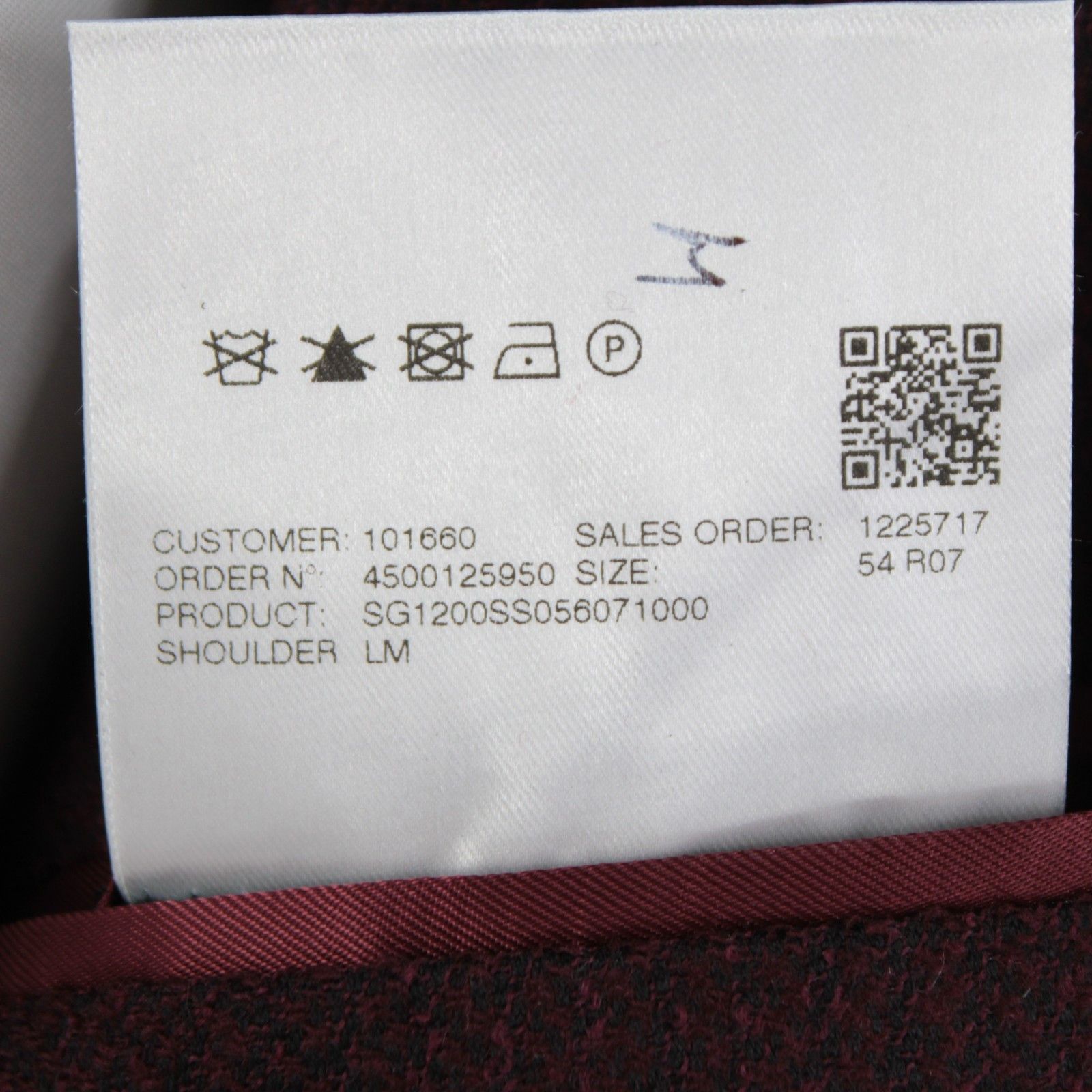 SARTORIO Sartorio Sport Coat Size 44 Regular US in Red Size 44R - 8 Thumbnail