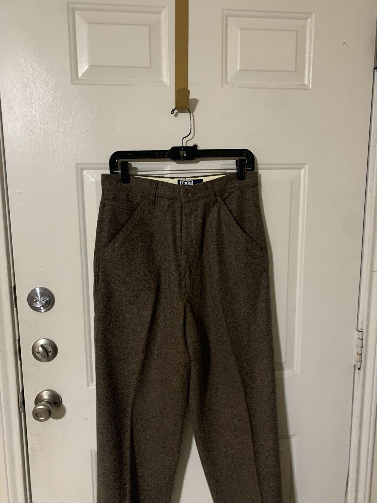 Polo Ralph Lauren Wool Blend Cargo cuffed Jean Pants Size US 30 / EU 46 - 2 Thumbnail
