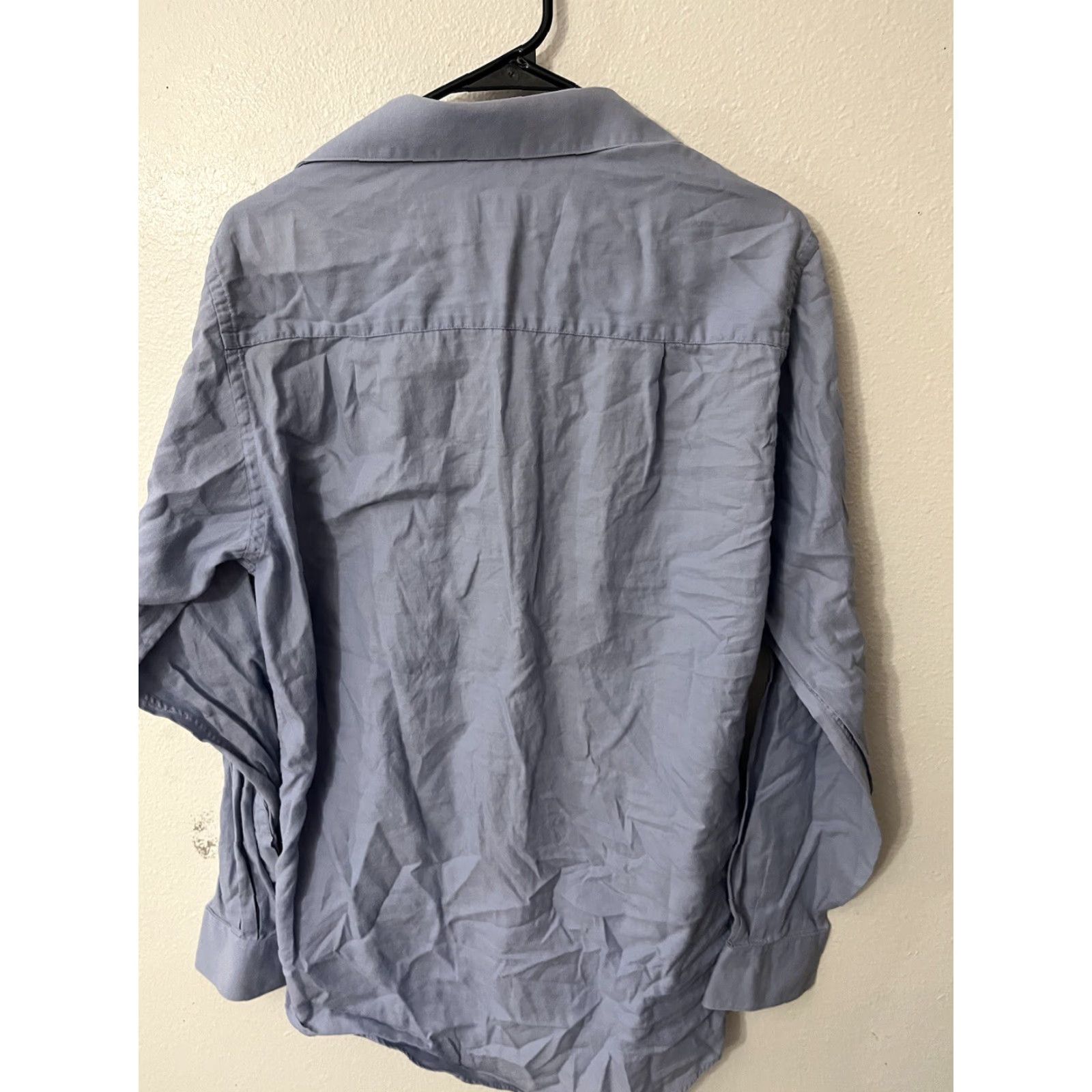 Vintage Calvin Klein Jeans Button-Up Shirt Men Blue Long Sleeve CK Supima Cotton Size M Regular Collar Button-Down Size US M / EU 48-50 / 2 - 3 Thumbnail