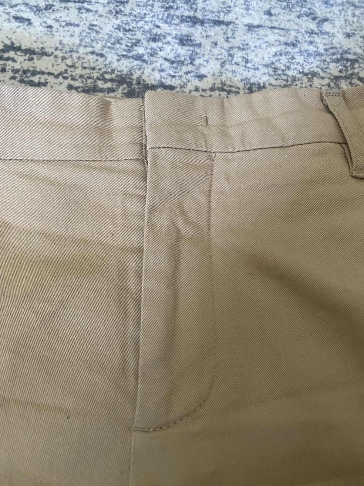 Prada Vintage beige luxury prada women pants Size 28" / US 6 / IT 42 - 6 Thumbnail