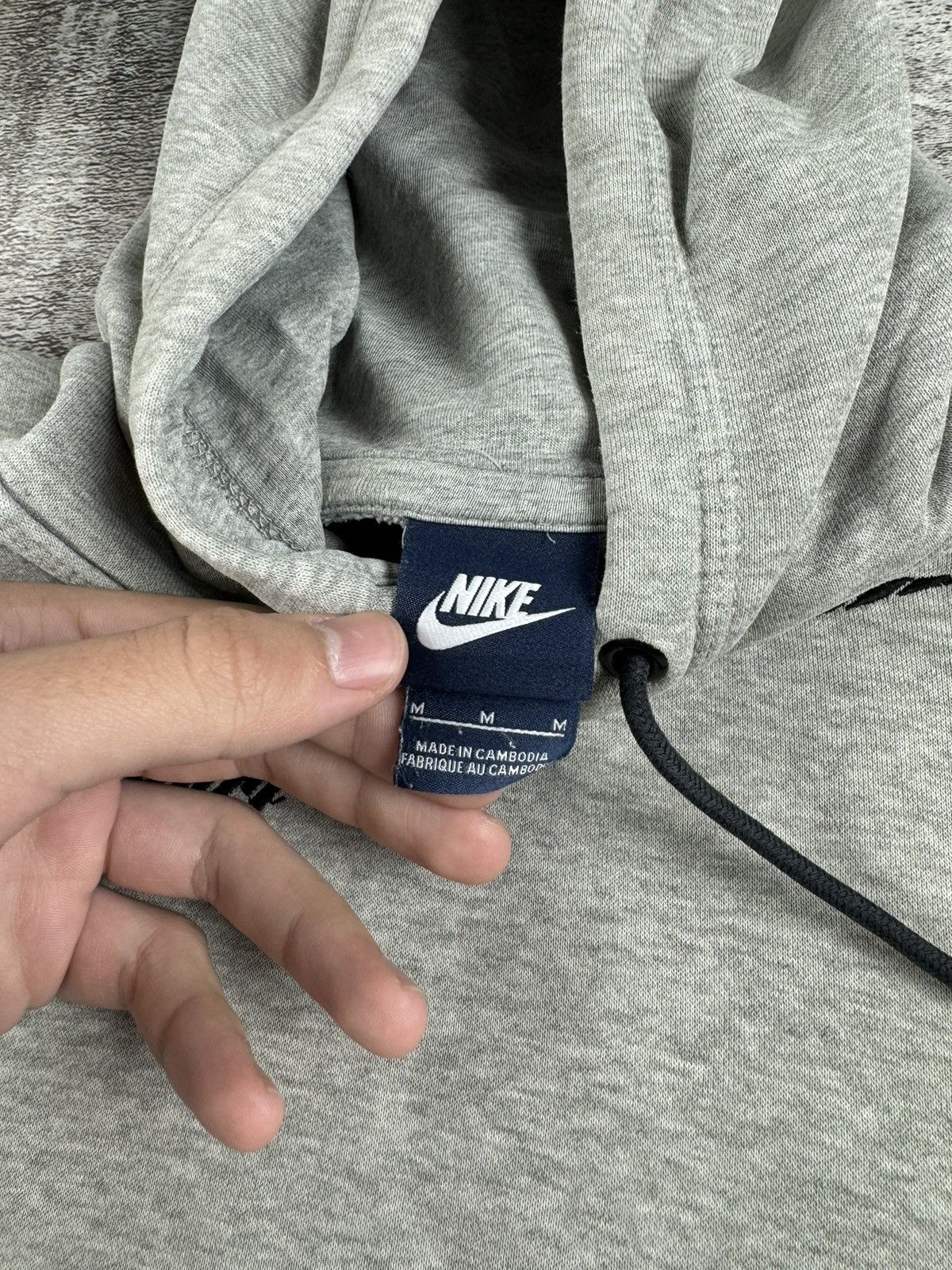 Nike Nike 90S Center Swoosh Logo Sport Sweatshirt Y2K Hoodie Size US M / EU 48-50 / 2 - 9 Thumbnail