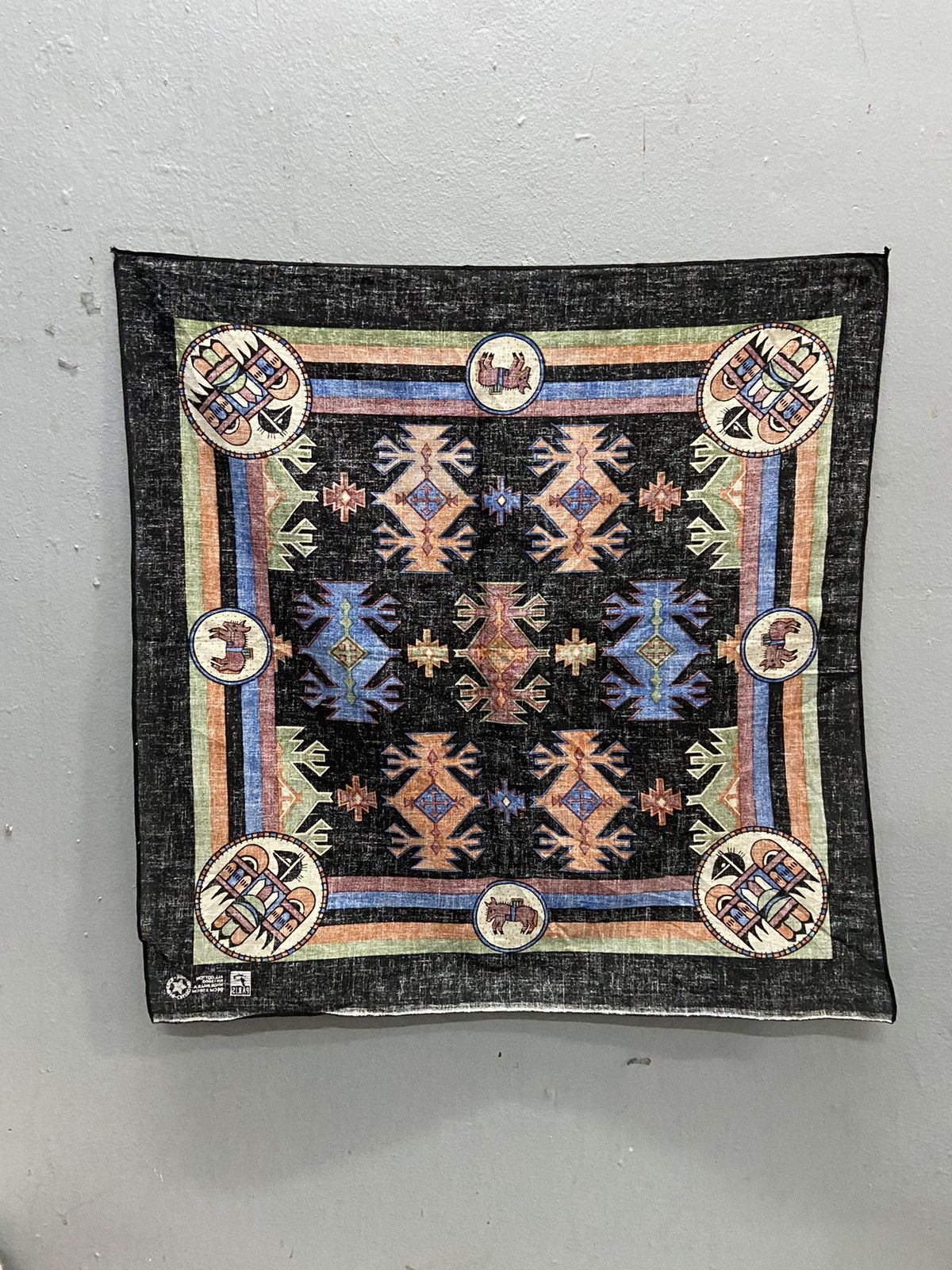Other VINTAGE PARIS NATIVE AMERICAN BANDANA Size ONE SIZE - 2 Thumbnail