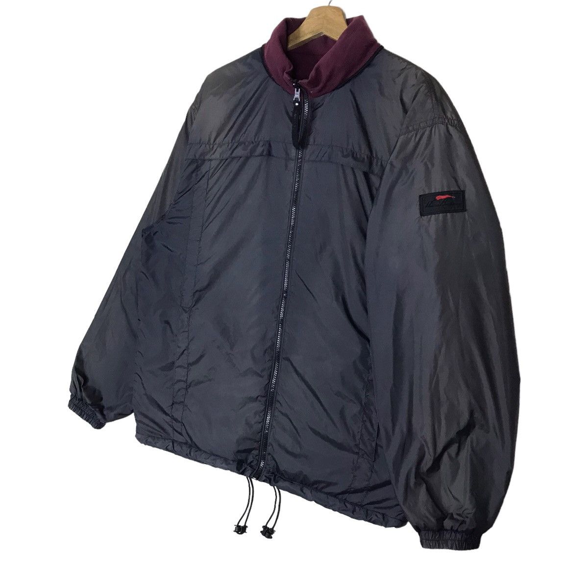 Vintage Vintage Thomas Burberry Reversible Fleece Jacket Size US L / EU 52-54 / 3 - 12 Thumbnail