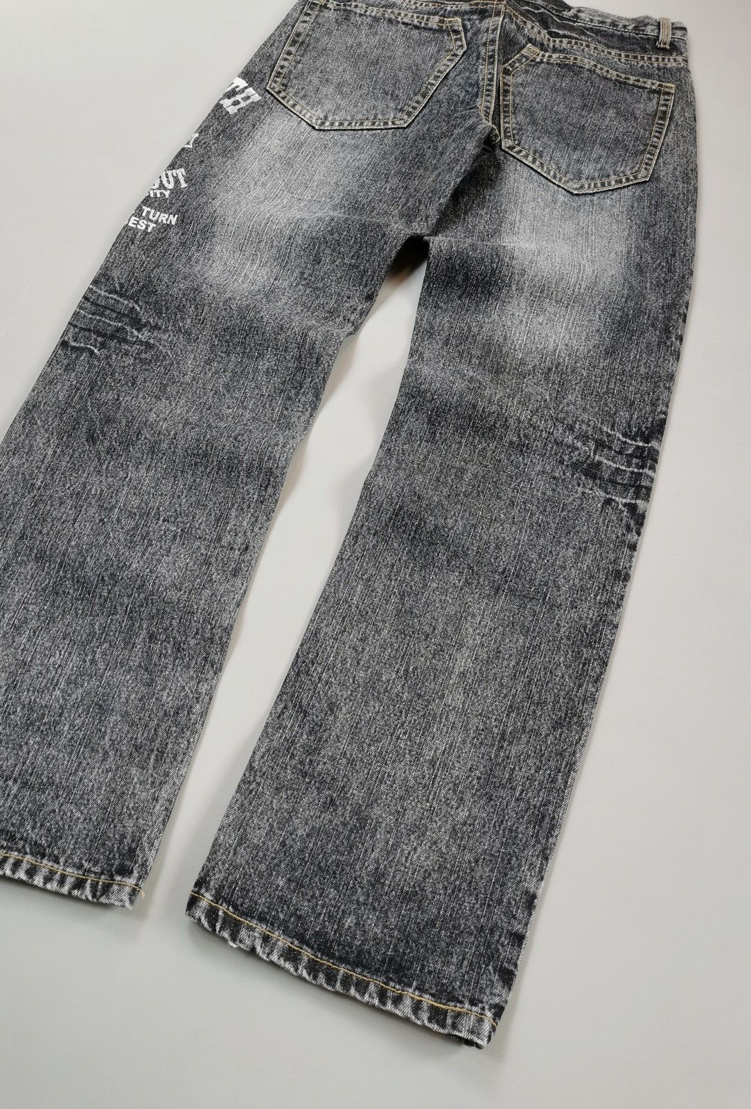 Designer × If Six Was Nine × Japanese Brand BACK & FORTH DOUBLE ZIPPER JEANS (LG32) Size US 32 / EU 48 - 5 Thumbnail
