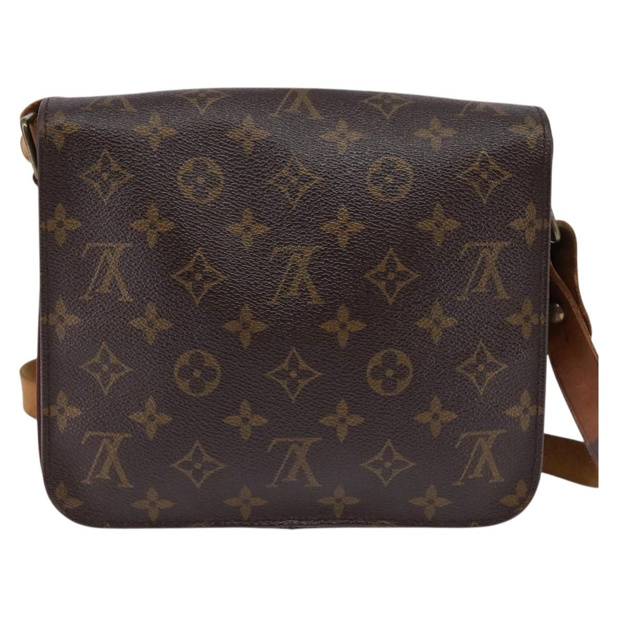 Louis Vuitton LOUIS VUITTON Monogram Cartouchiere MM Shoulder Bag M51253 Size ONE SIZE - 3 Thumbnail