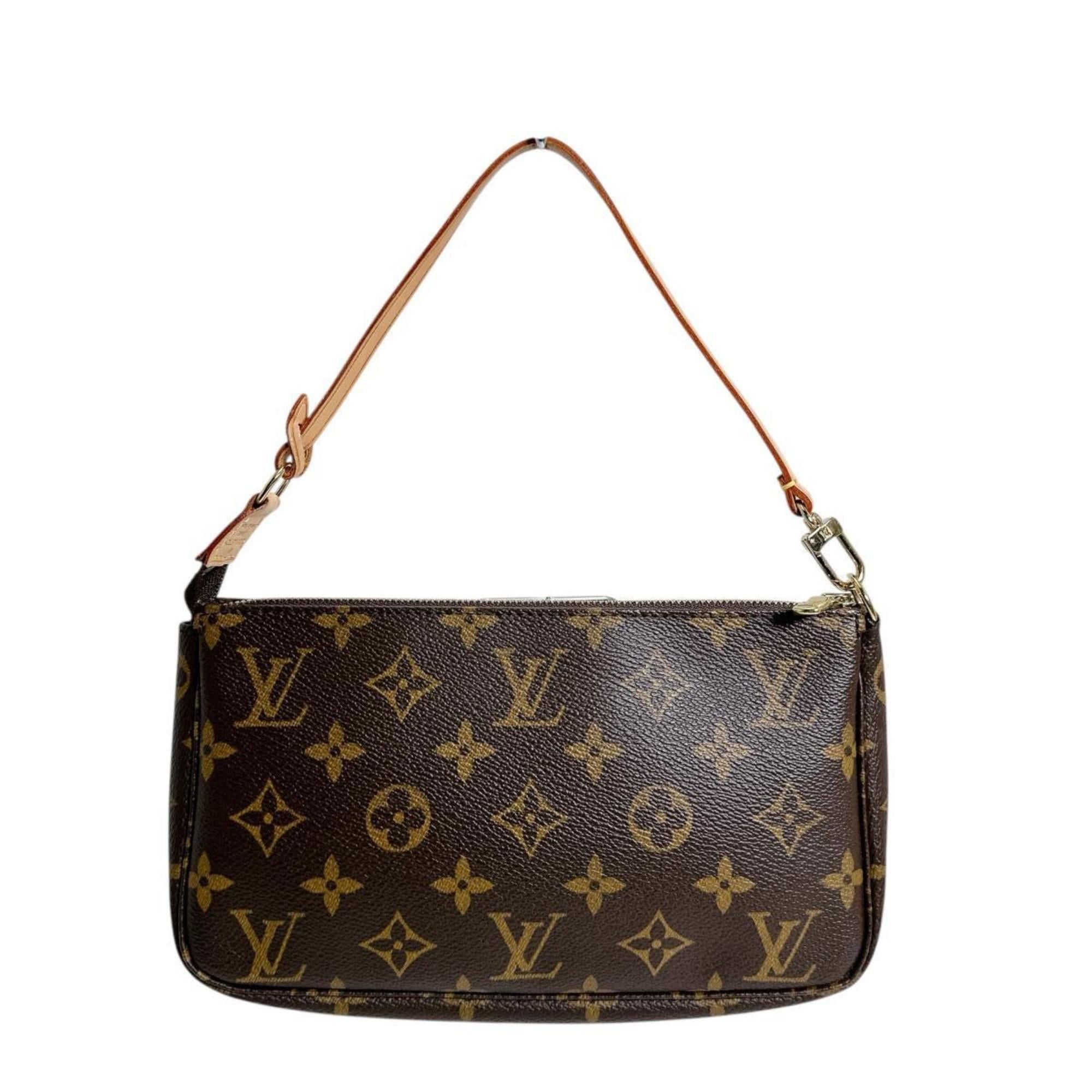 Louis Vuitton Louis Vuitton Pochette Accessoires Monogram Canvas M51980 Brown Pouch Bag Size ONE SIZE - 1 Thumbnail