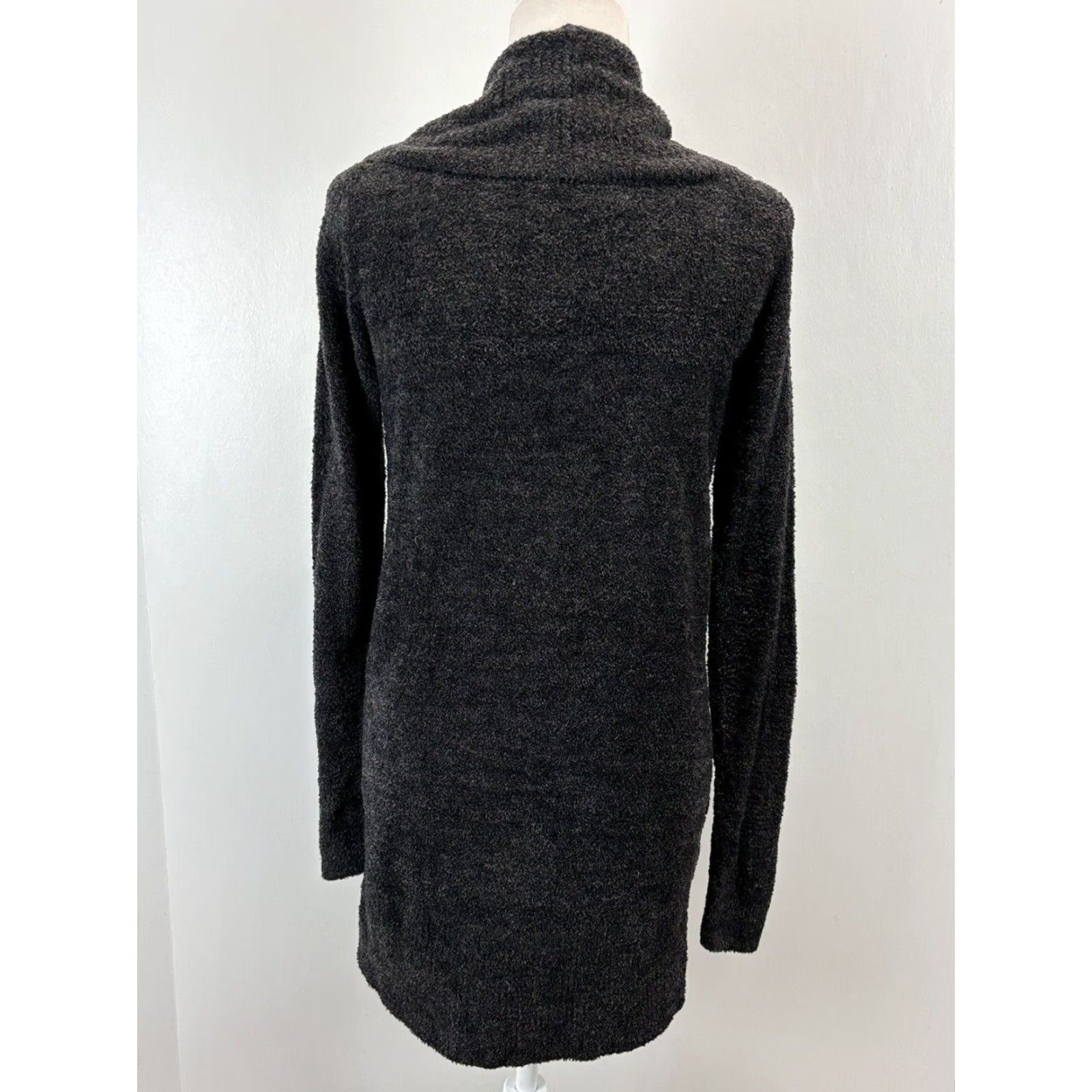Vintage Barefoot Dreams Women's Cozy Chic Lite Cardigan Sweater Grey M Size M / US 6-8 / IT 42-44 - 3 Thumbnail